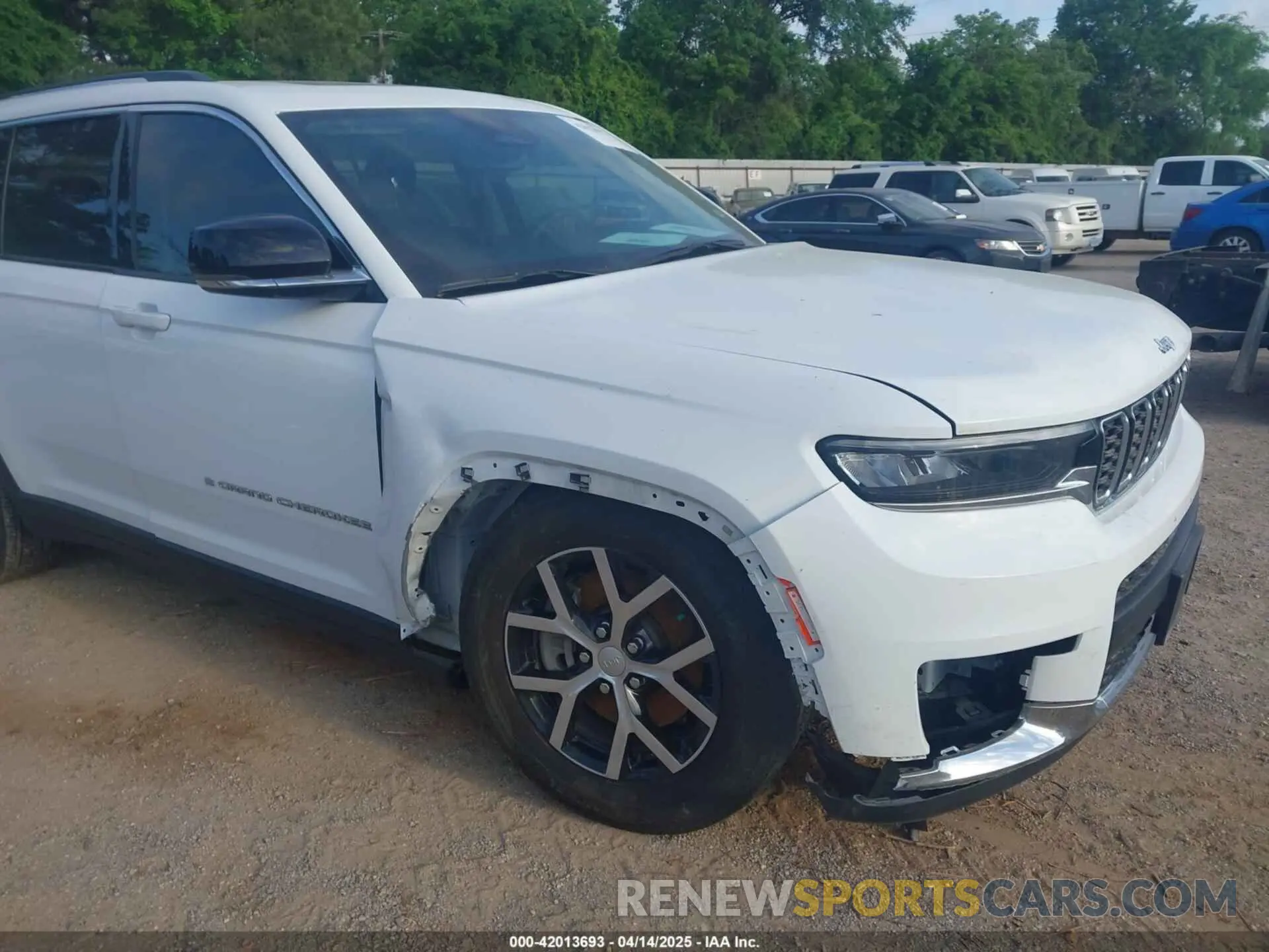 6 fotografías del automóvil dañado 1C4RJJBGXP8843705 JEEP GRAND CHEROKEE L 2023