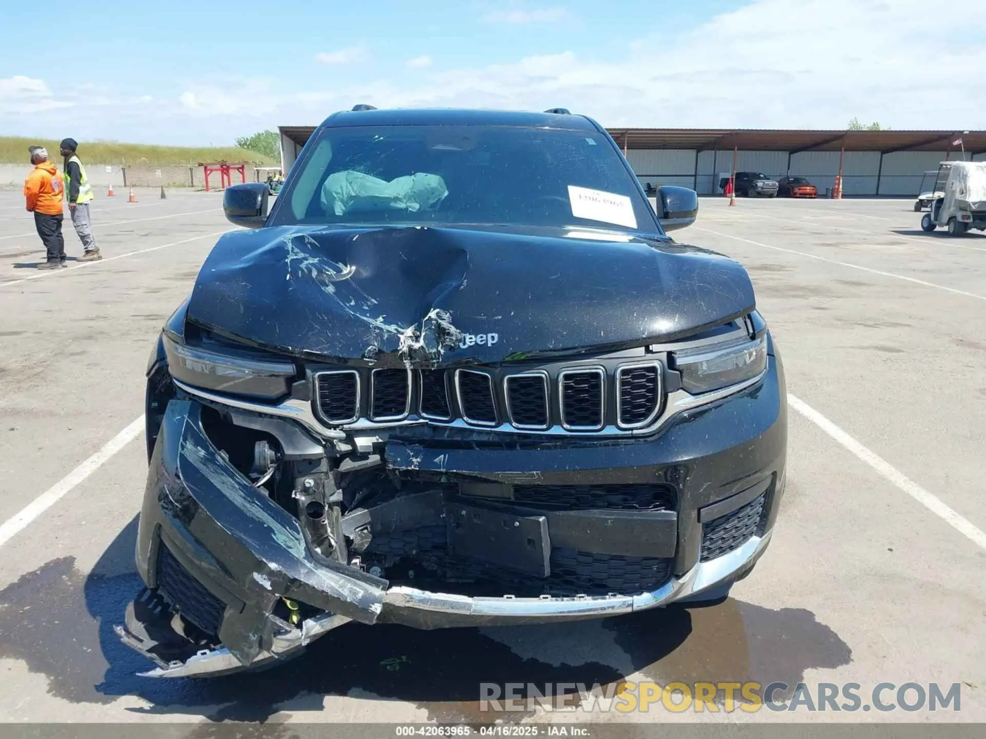 12 fotografías del automóvil dañado 1C4RJKAG0P8797714 JEEP GRAND CHEROKEE L 2023