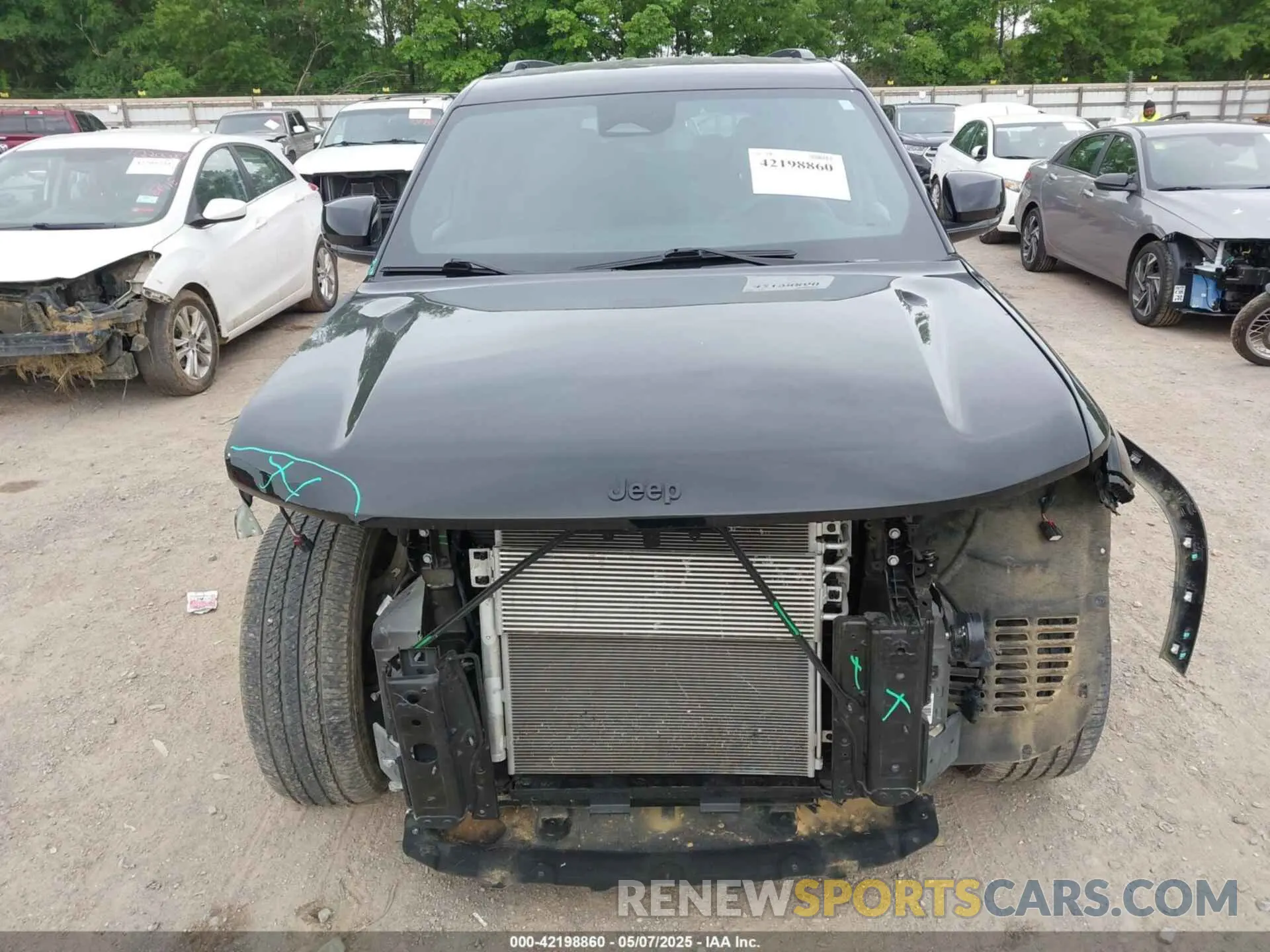 12 fotografías del automóvil dañado 1C4RJKAG0P8828301 JEEP GRAND CHEROKEE L 2023