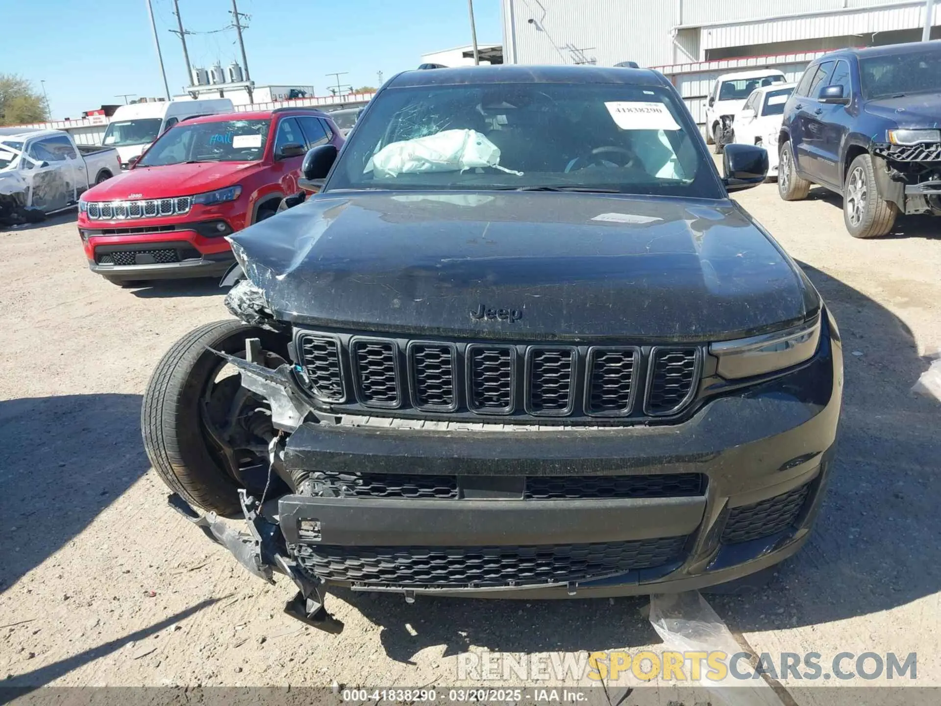13 fotografías del automóvil dañado 1C4RJKAG2P8814979 JEEP GRAND CHEROKEE L 2023