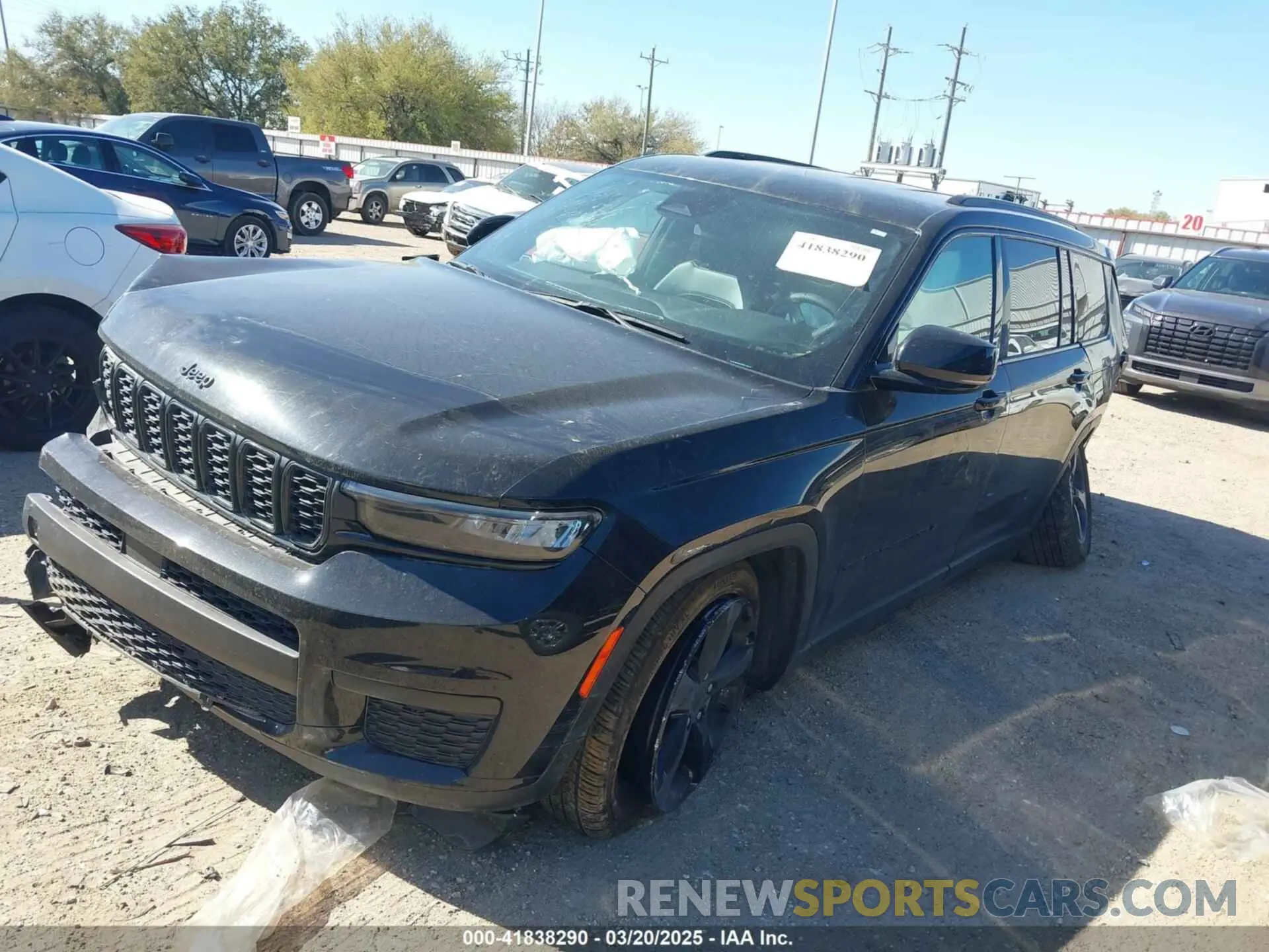2 fotografías del automóvil dañado 1C4RJKAG2P8814979 JEEP GRAND CHEROKEE L 2023