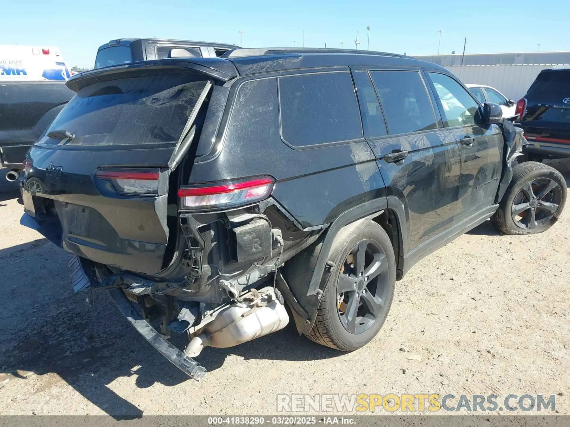 4 fotografías del automóvil dañado 1C4RJKAG2P8814979 JEEP GRAND CHEROKEE L 2023