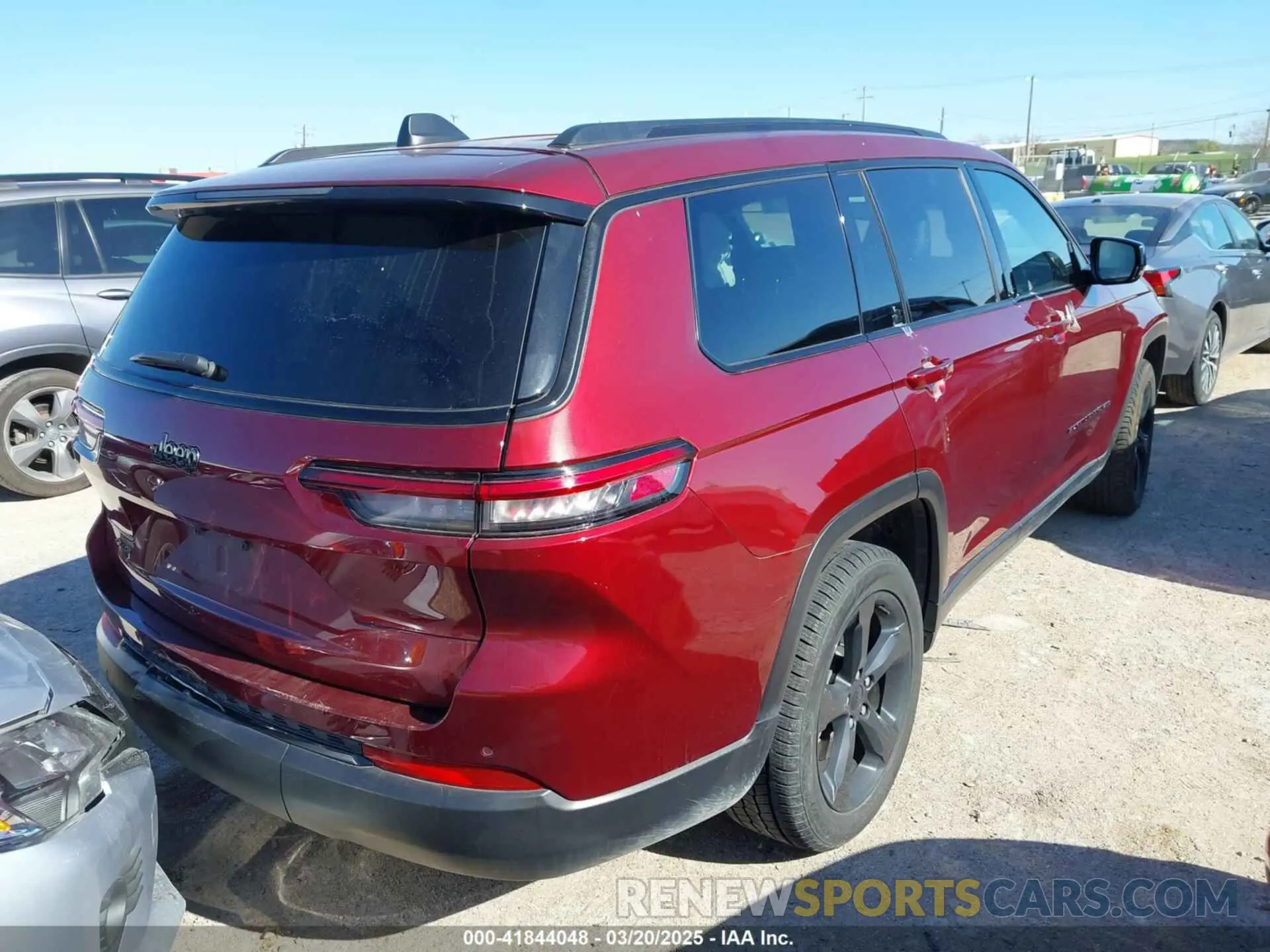 4 fotografías del automóvil dañado 1C4RJKAG2P8894283 JEEP GRAND CHEROKEE L 2023