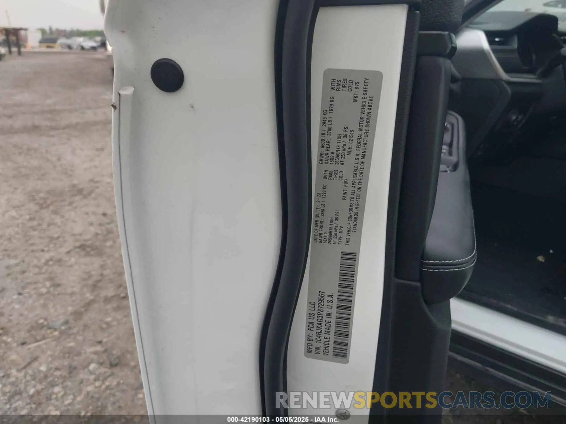 9 fotografías del automóvil dañado 1C4RJKAG3P8729567 JEEP GRAND CHEROKEE L 2023