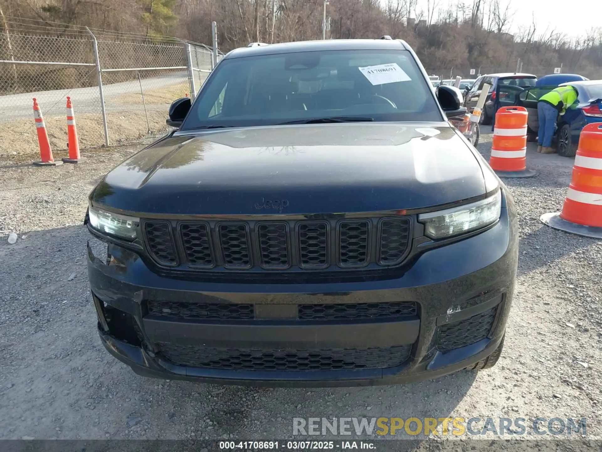12 fotografías del automóvil dañado 1C4RJKAG3P8841009 JEEP GRAND CHEROKEE L 2023