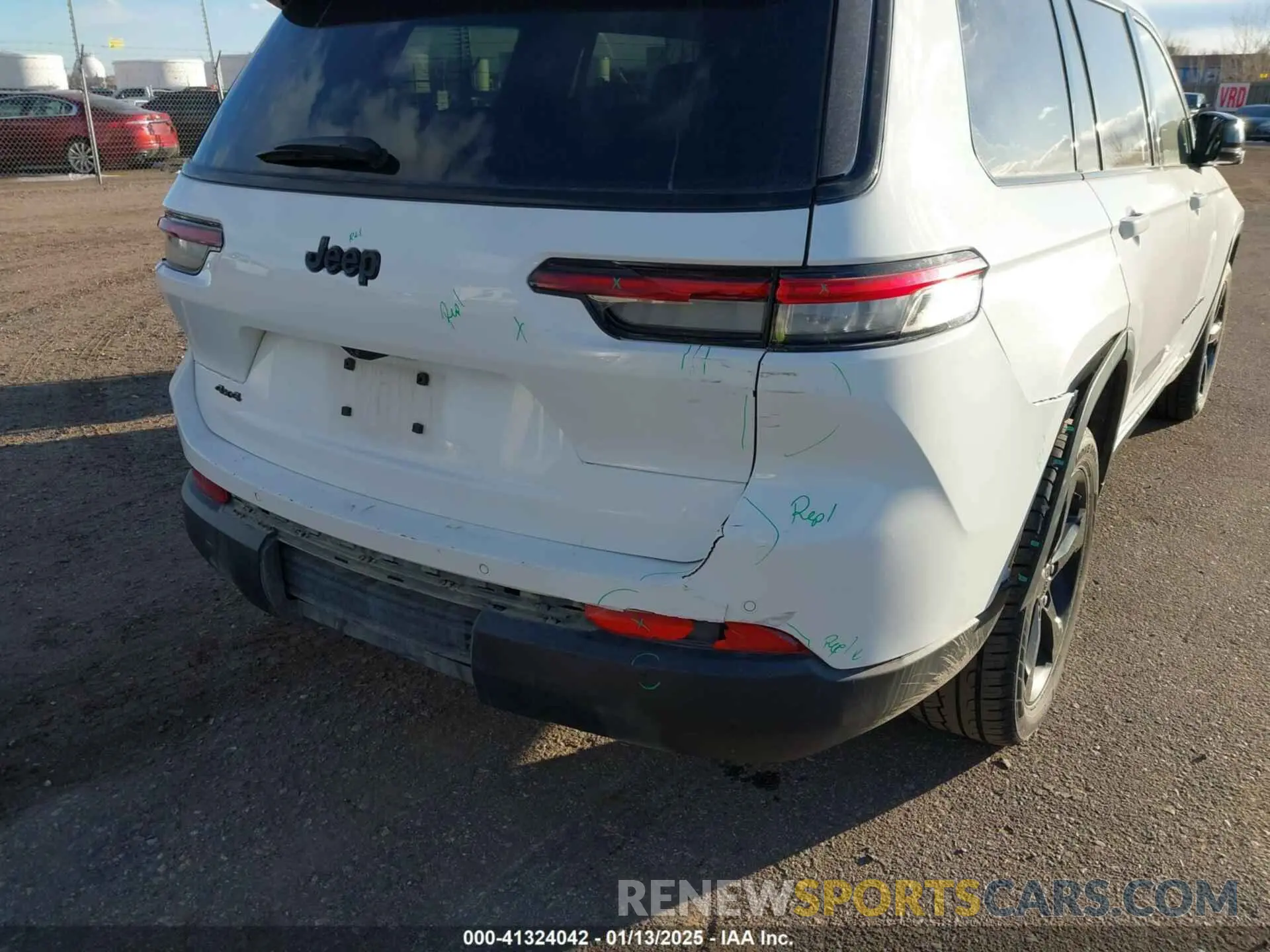 6 fotografías del automóvil dañado 1C4RJKAG5P8871158 JEEP GRAND CHEROKEE L 2023