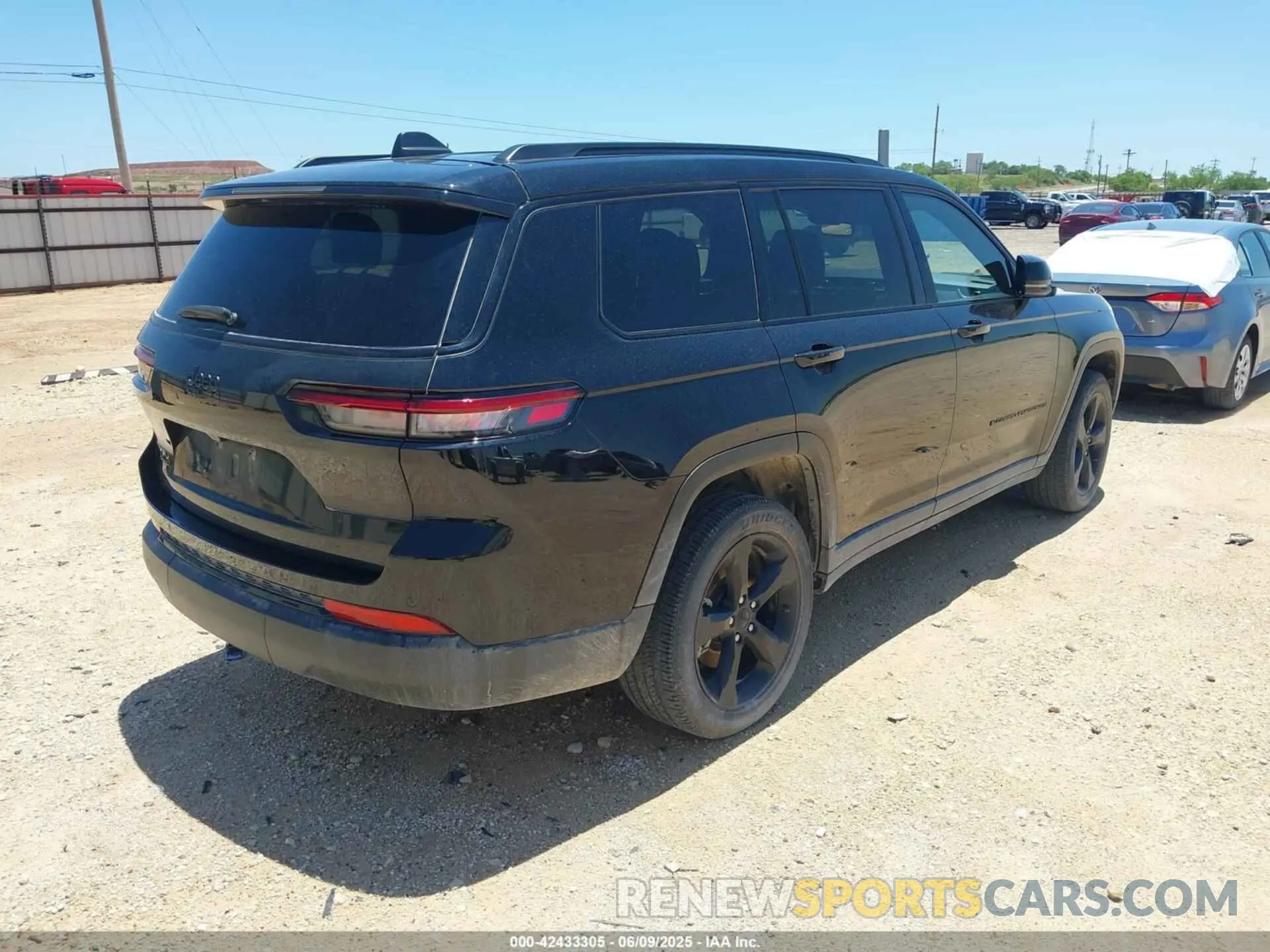 4 fotografías del automóvil dañado 1C4RJKAG6P8829453 JEEP GRAND CHEROKEE L 2023