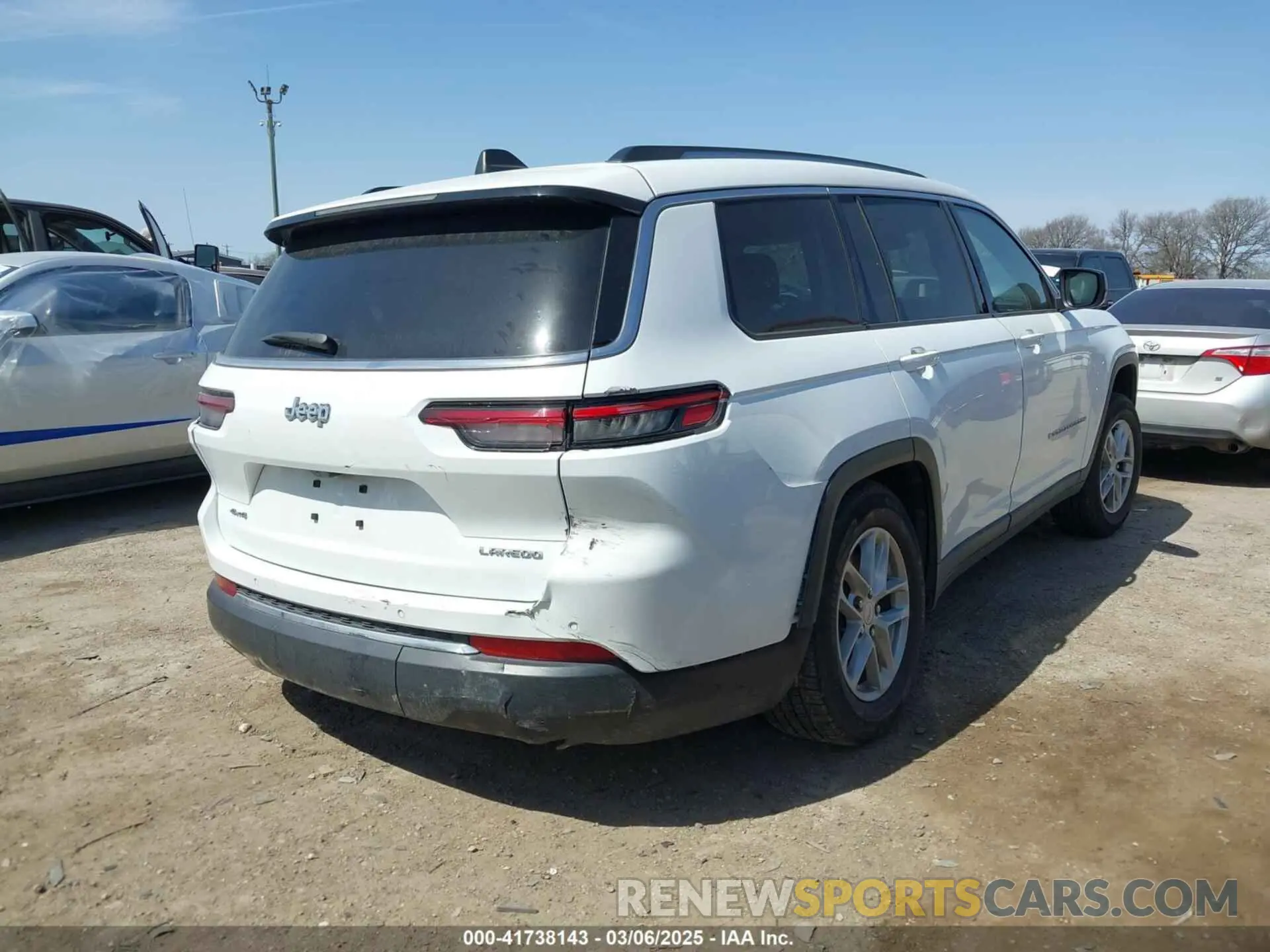 4 fotografías del automóvil dañado 1C4RJKAG7P8870237 JEEP GRAND CHEROKEE L 2023
