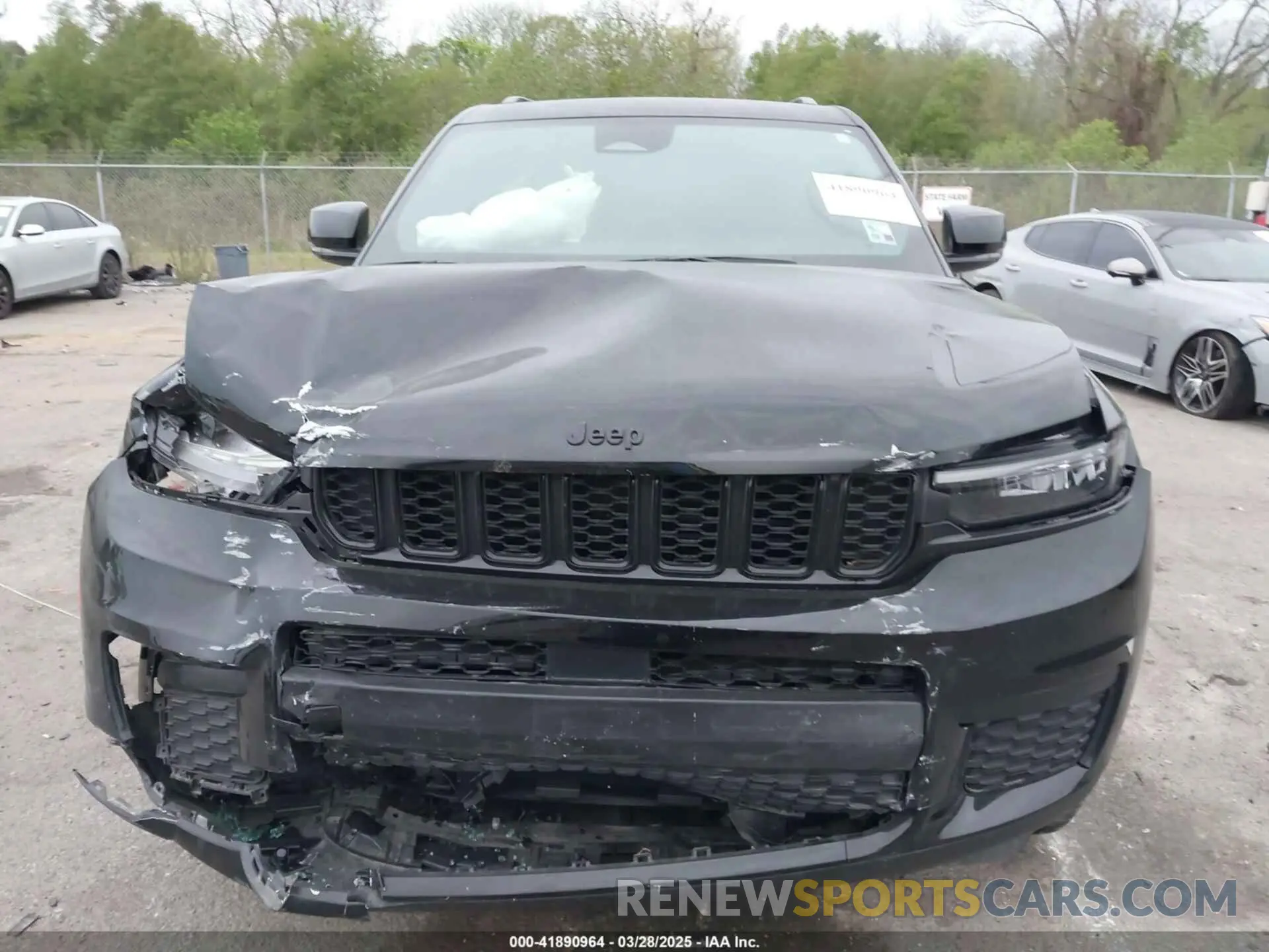 12 fotografías del automóvil dañado 1C4RJKAG8P8847517 JEEP GRAND CHEROKEE L 2023