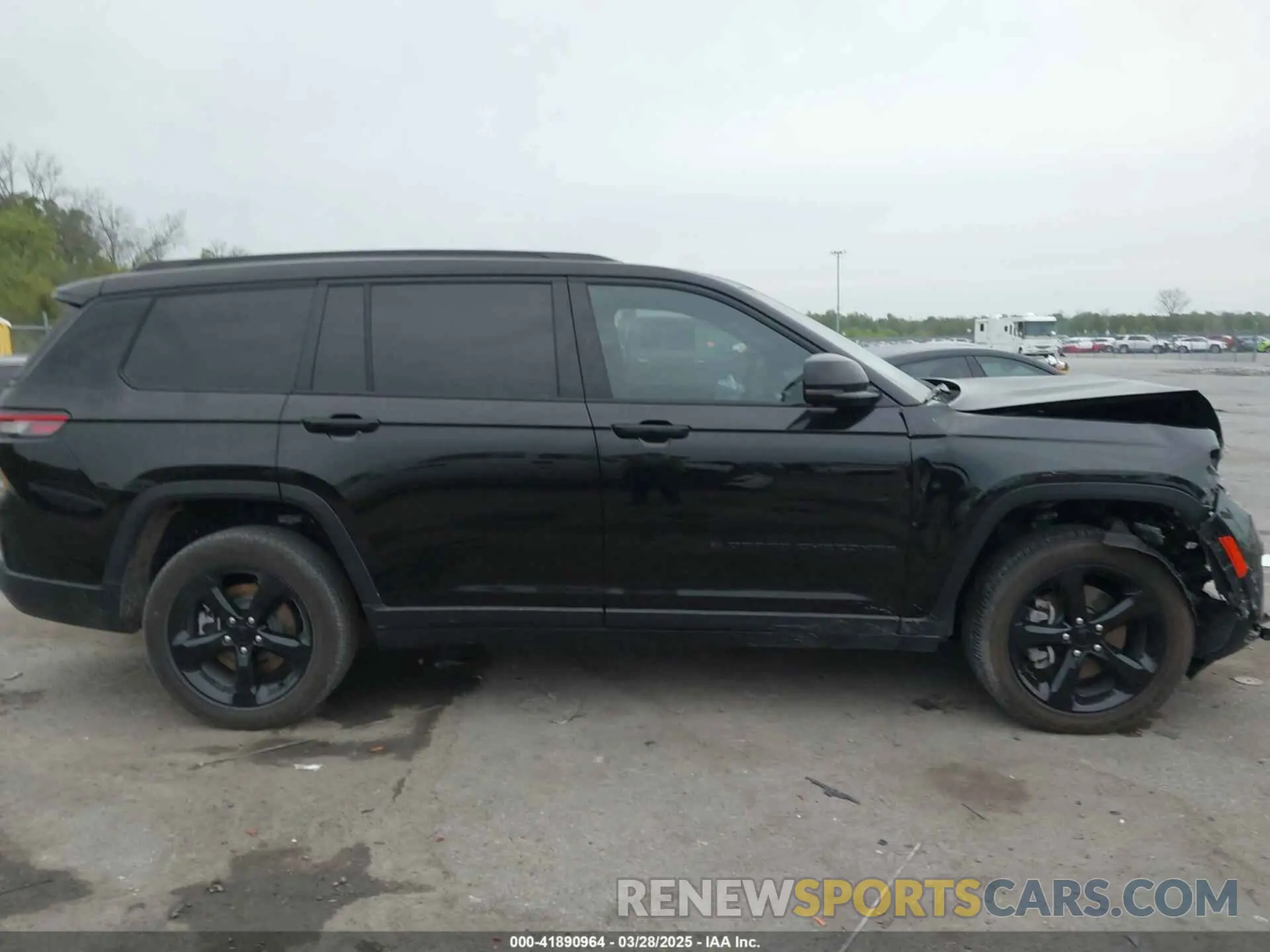 13 fotografías del automóvil dañado 1C4RJKAG8P8847517 JEEP GRAND CHEROKEE L 2023