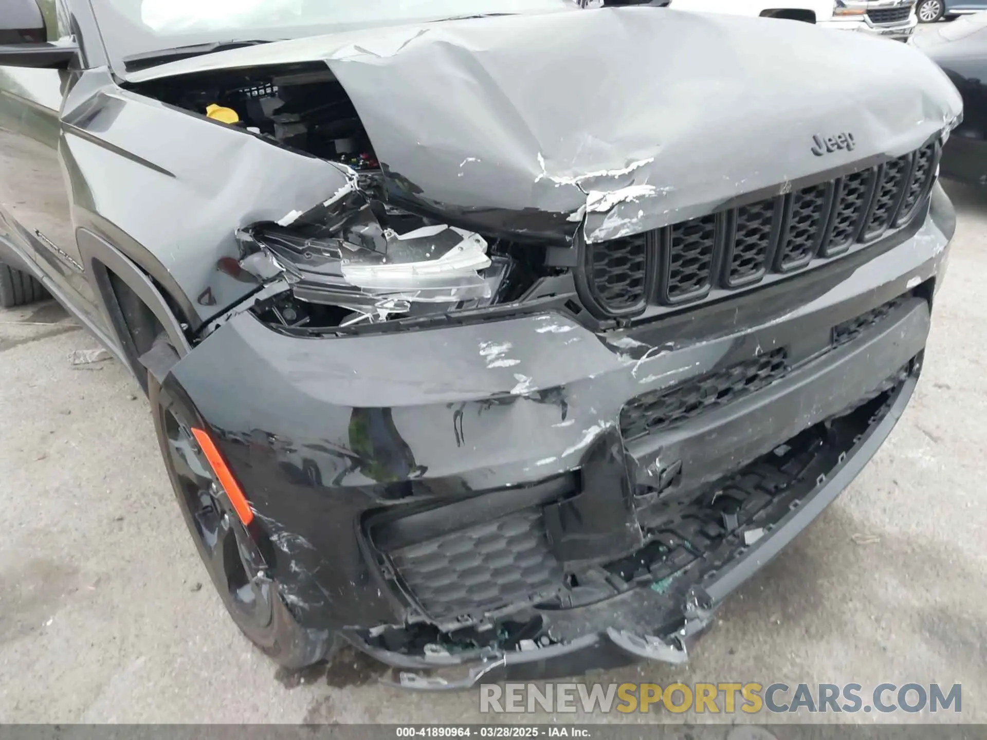 6 fotografías del automóvil dañado 1C4RJKAG8P8847517 JEEP GRAND CHEROKEE L 2023