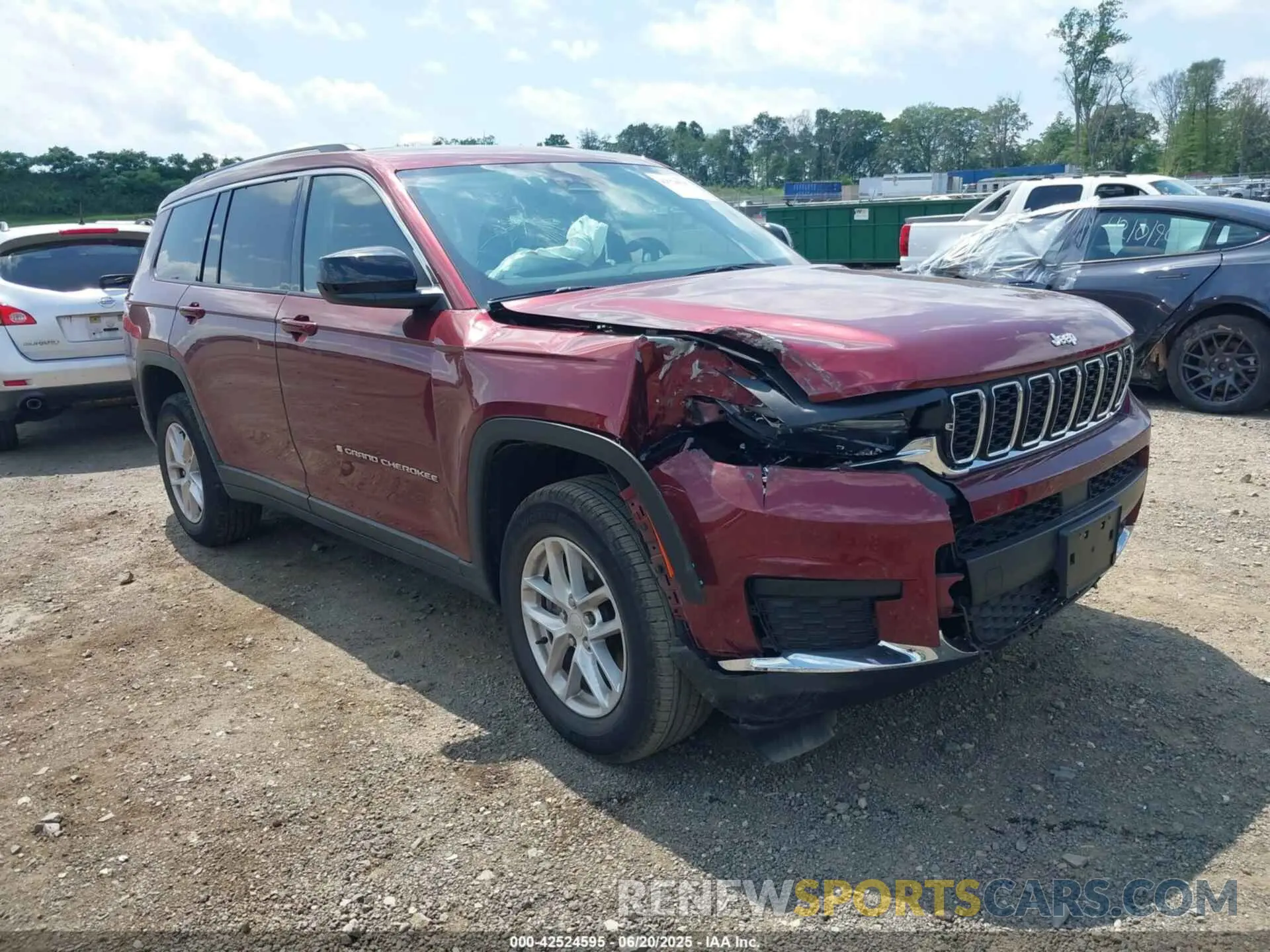 1 fotografías del automóvil dañado 1C4RJKAG9P8874080 JEEP GRAND CHEROKEE L 2023