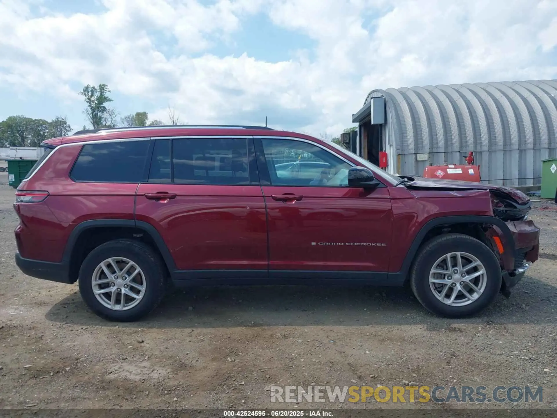 13 fotografías del automóvil dañado 1C4RJKAG9P8874080 JEEP GRAND CHEROKEE L 2023
