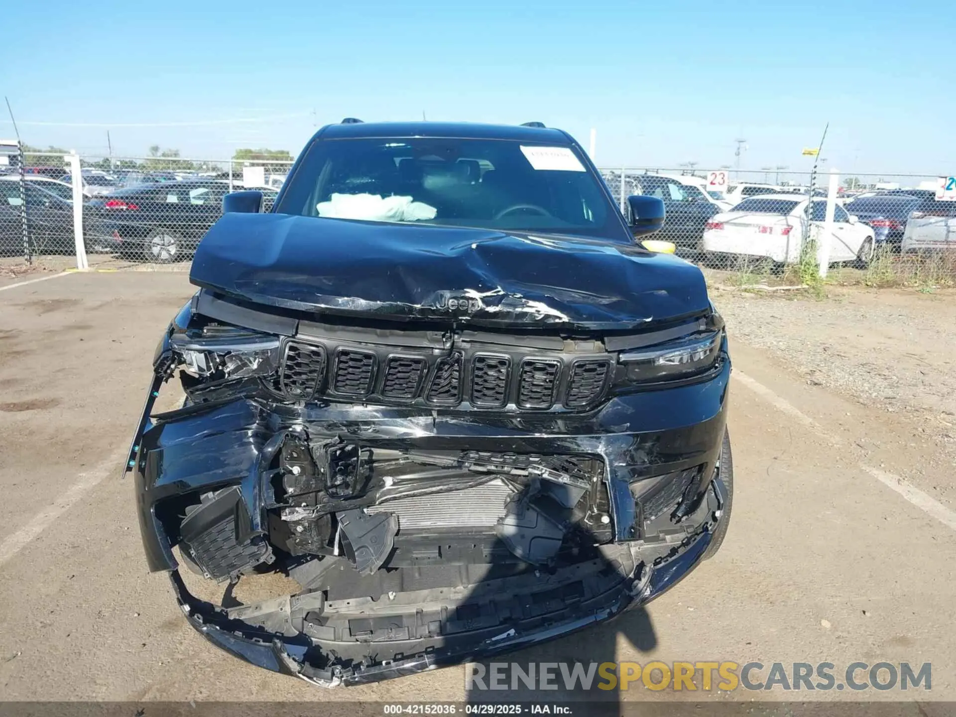 6 fotografías del automóvil dañado 1C4RJKAG9P8898993 JEEP GRAND CHEROKEE L 2023