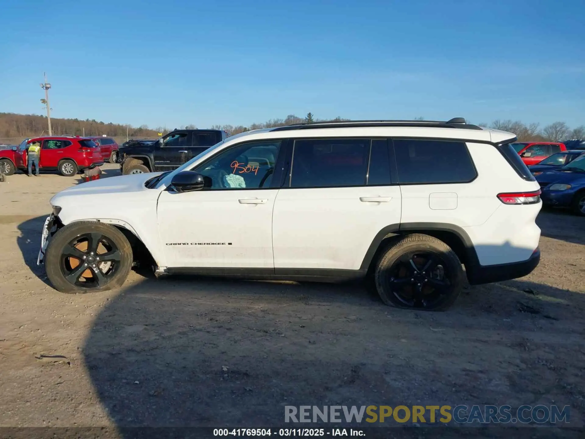 14 fotografías del automóvil dañado 1C4RJKAGXP8896766 JEEP GRAND CHEROKEE L 2023