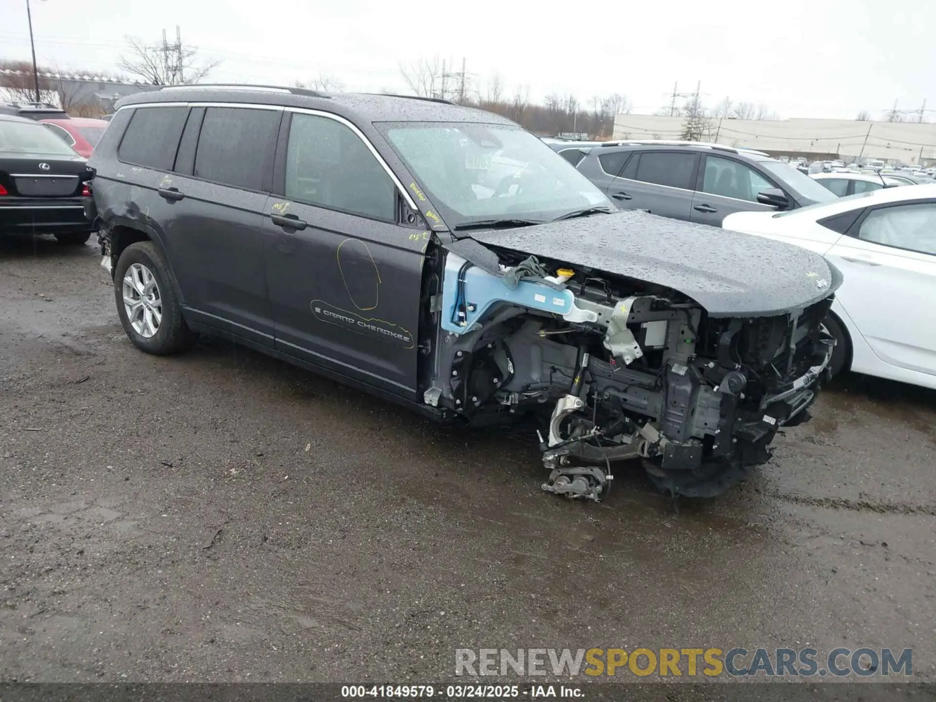 1 fotografías del automóvil dañado 1C4RJKBG0P8819760 JEEP GRAND CHEROKEE L 2023