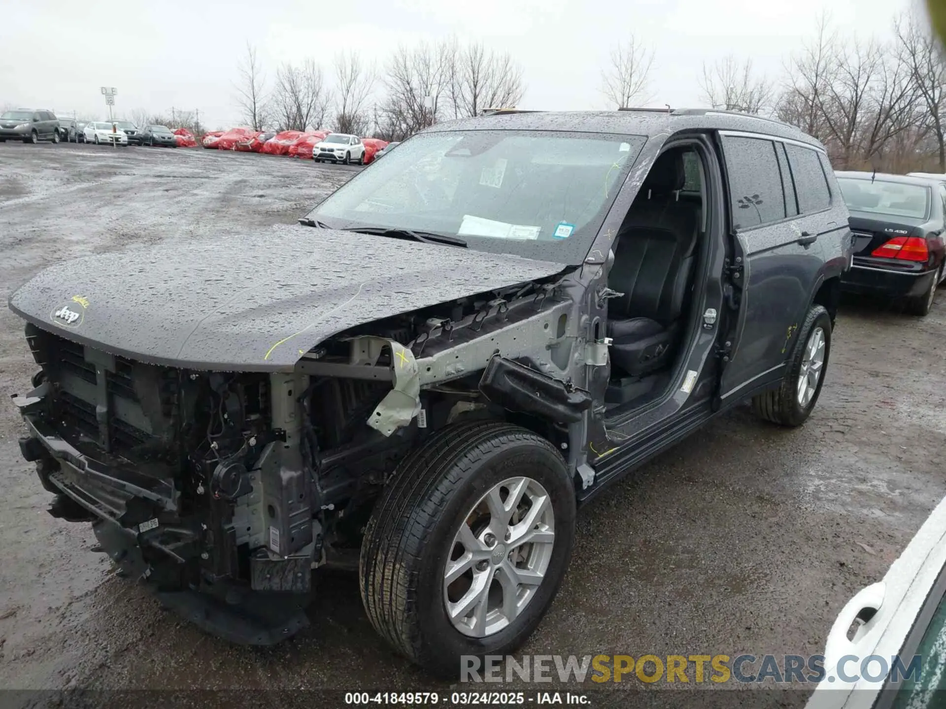 2 fotografías del automóvil dañado 1C4RJKBG0P8819760 JEEP GRAND CHEROKEE L 2023