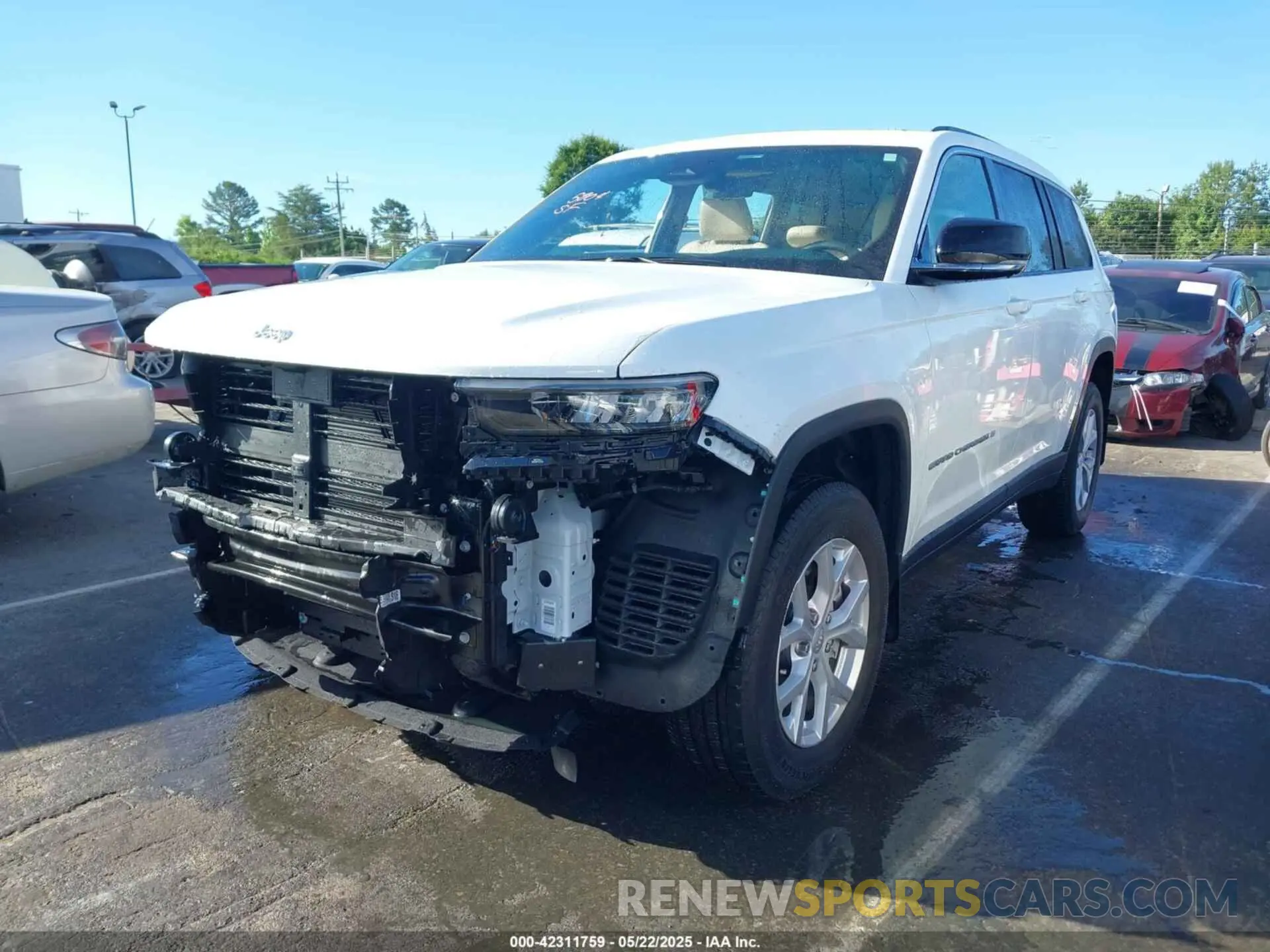 2 fotografías del automóvil dañado 1C4RJKBG0P8854444 JEEP GRAND CHEROKEE L 2023