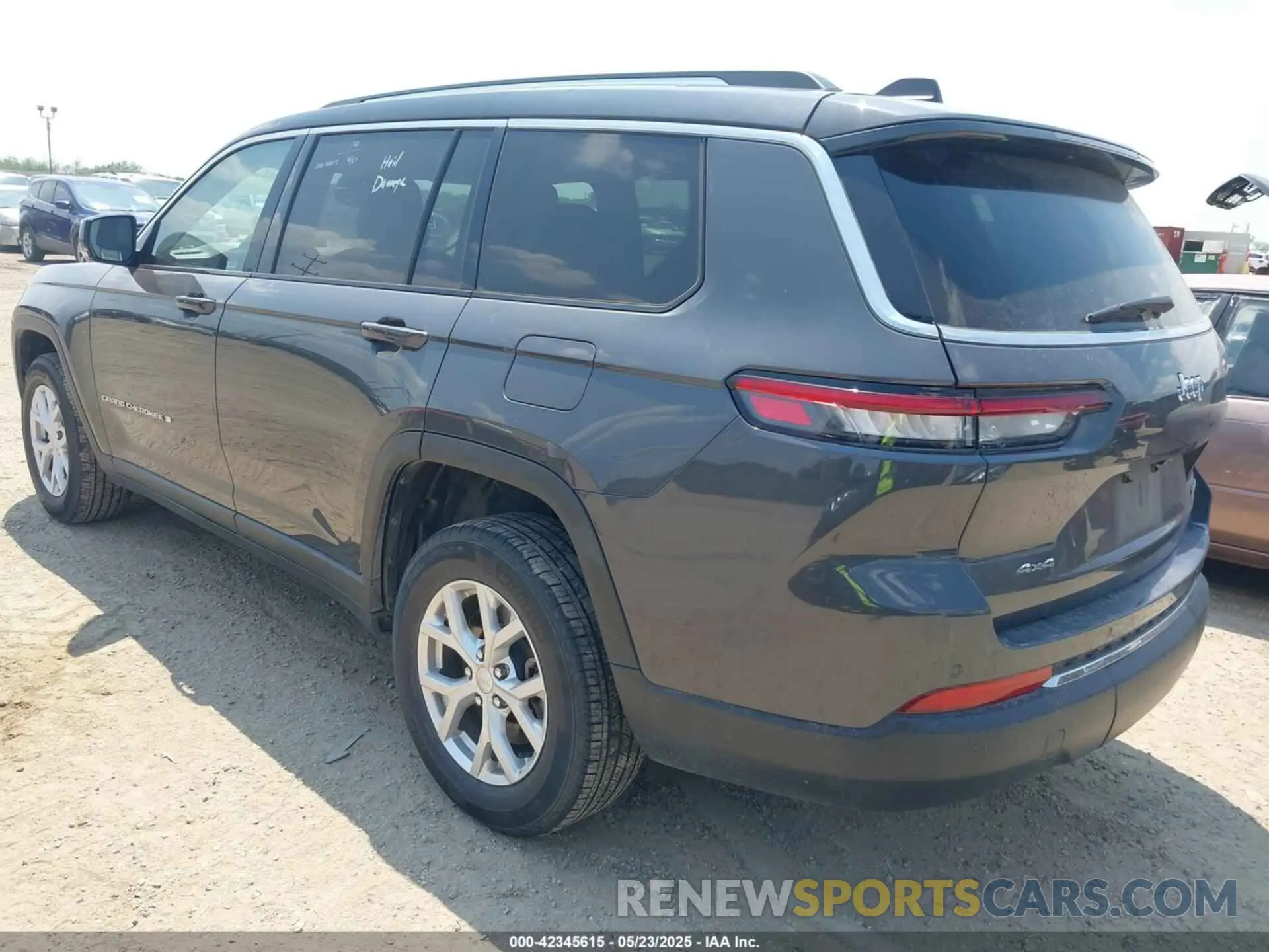 3 fotografías del automóvil dañado 1C4RJKBG2P8886358 JEEP GRAND CHEROKEE L 2023