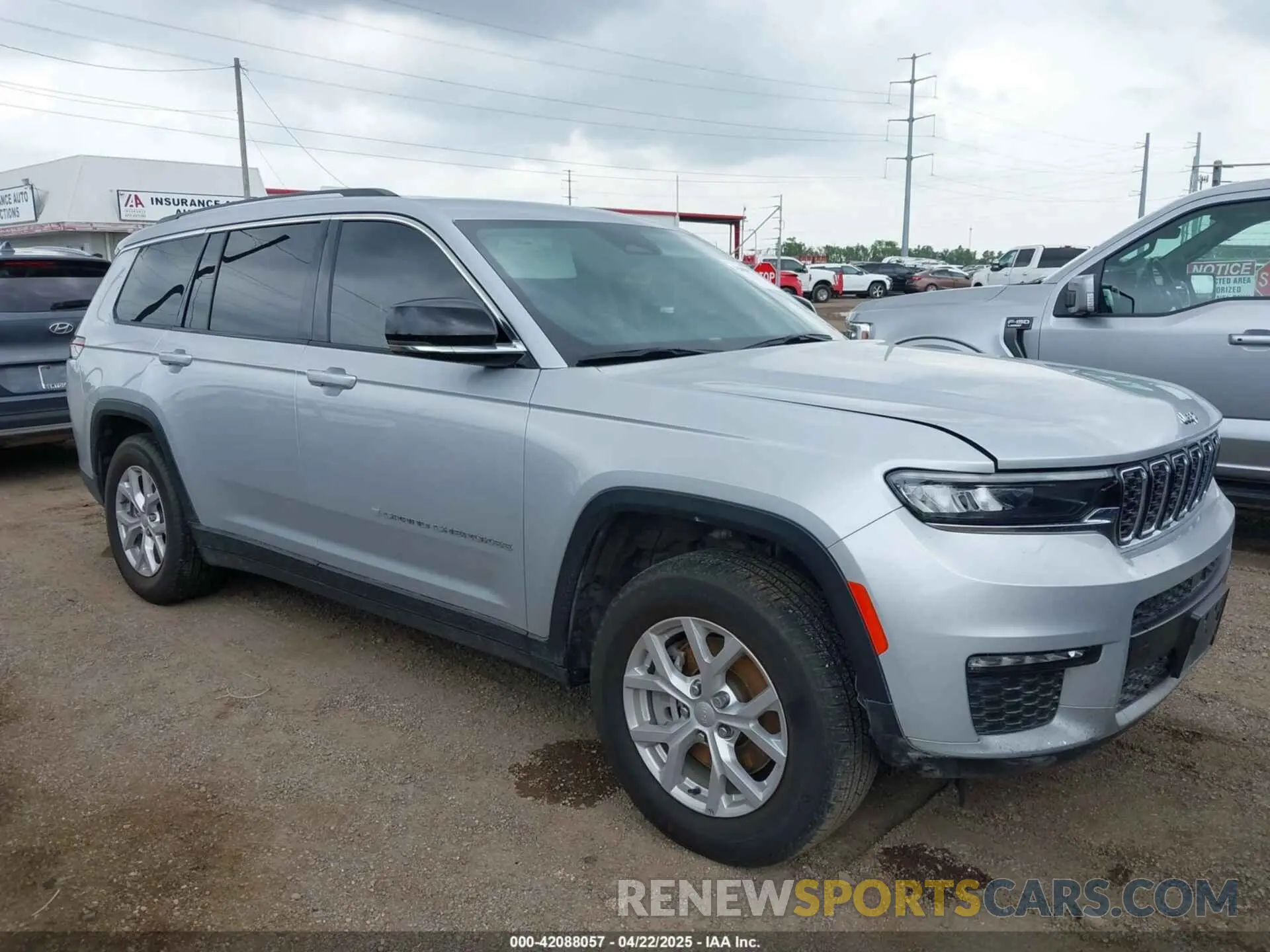 1 fotografías del automóvil dañado 1C4RJKBG3P8832504 JEEP GRAND CHEROKEE L 2023