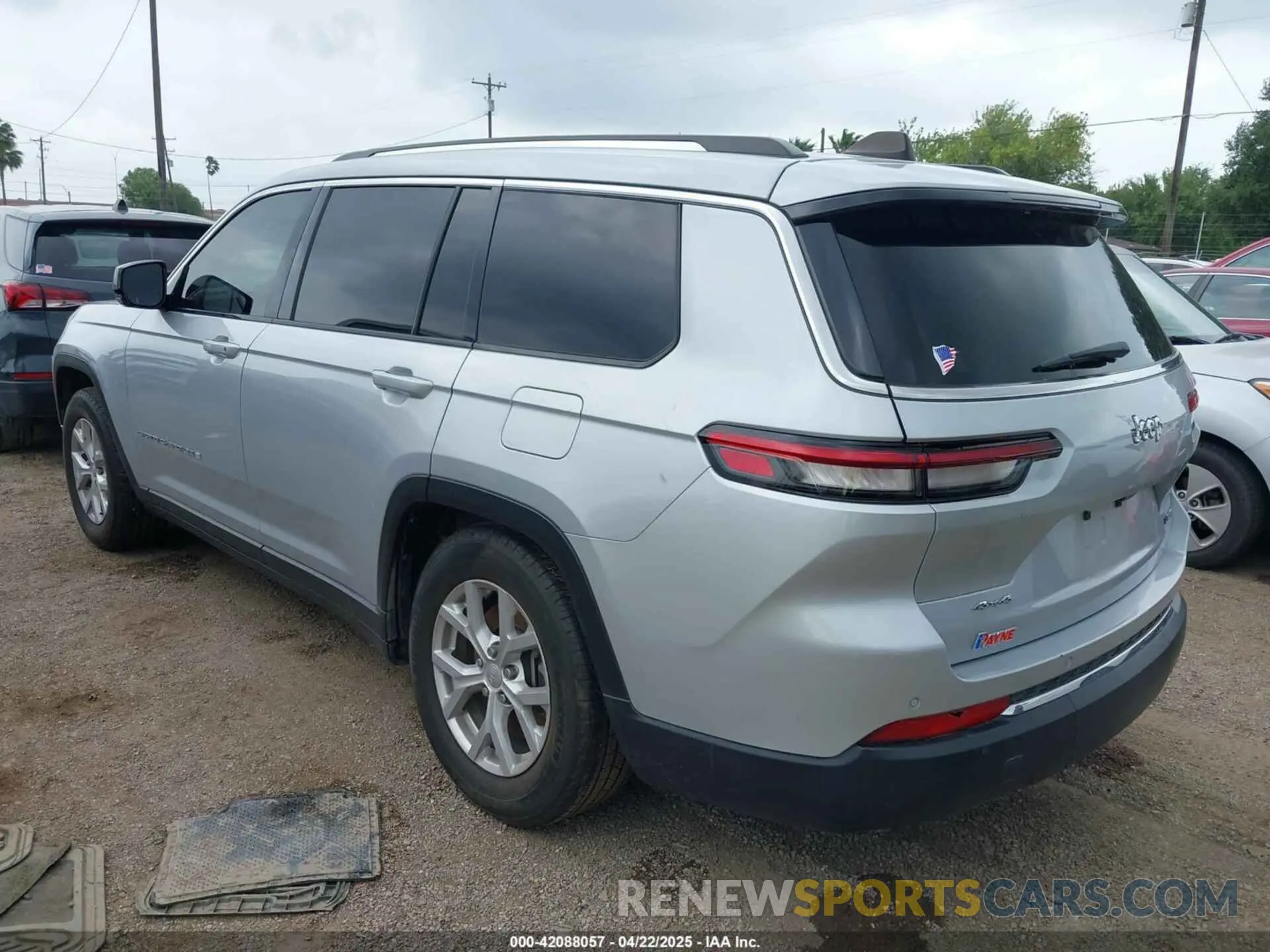 3 fotografías del automóvil dañado 1C4RJKBG3P8832504 JEEP GRAND CHEROKEE L 2023
