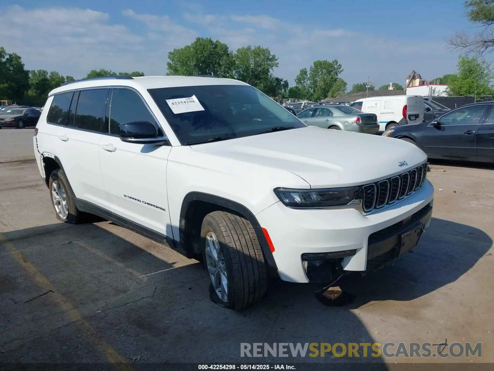1 fotografías del automóvil dañado 1C4RJKBG8P8858824 JEEP GRAND CHEROKEE L 2023