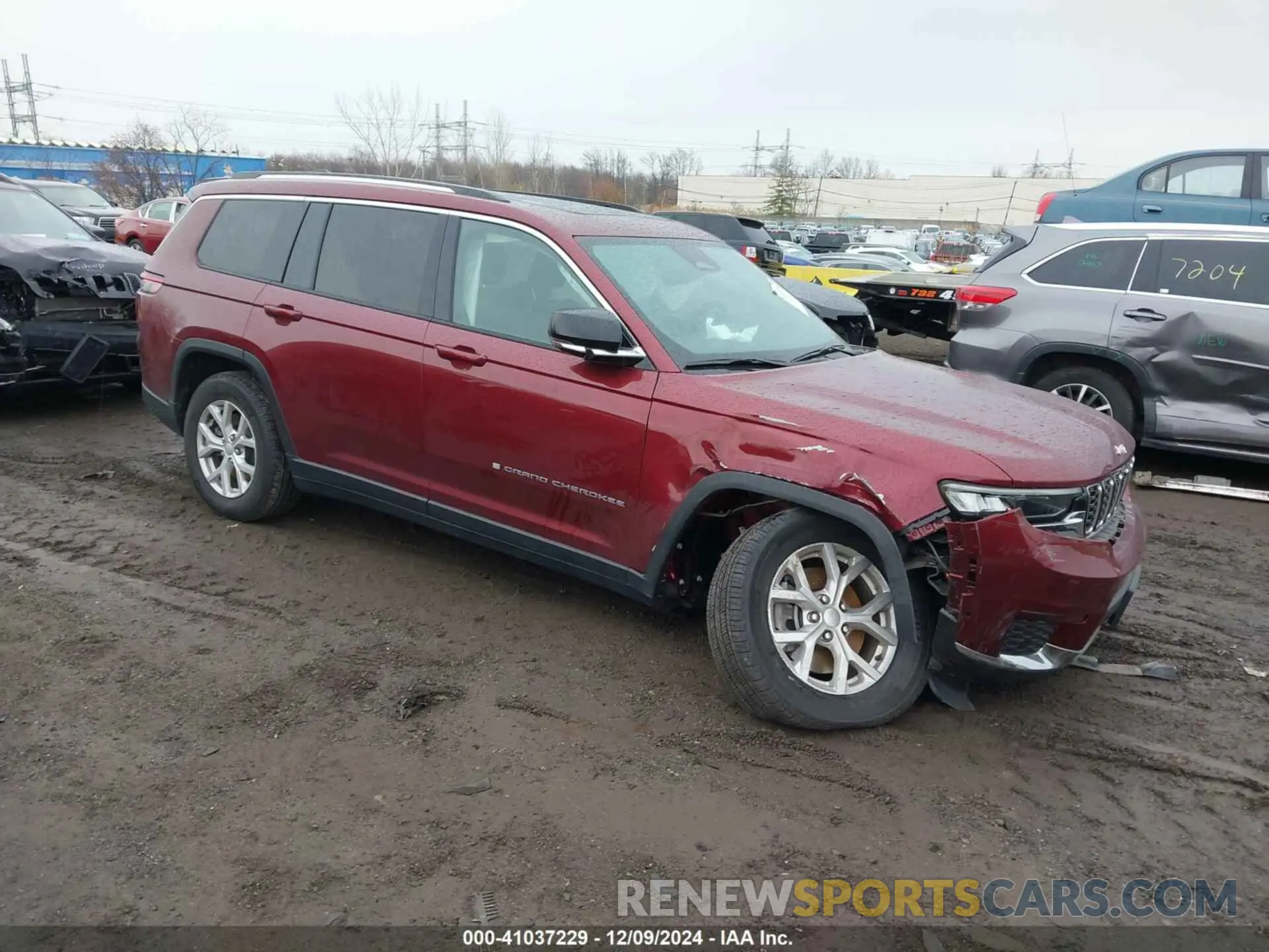 1 fotografías del automóvil dañado 1C4RJKBG9P8888818 JEEP GRAND CHEROKEE L 2023