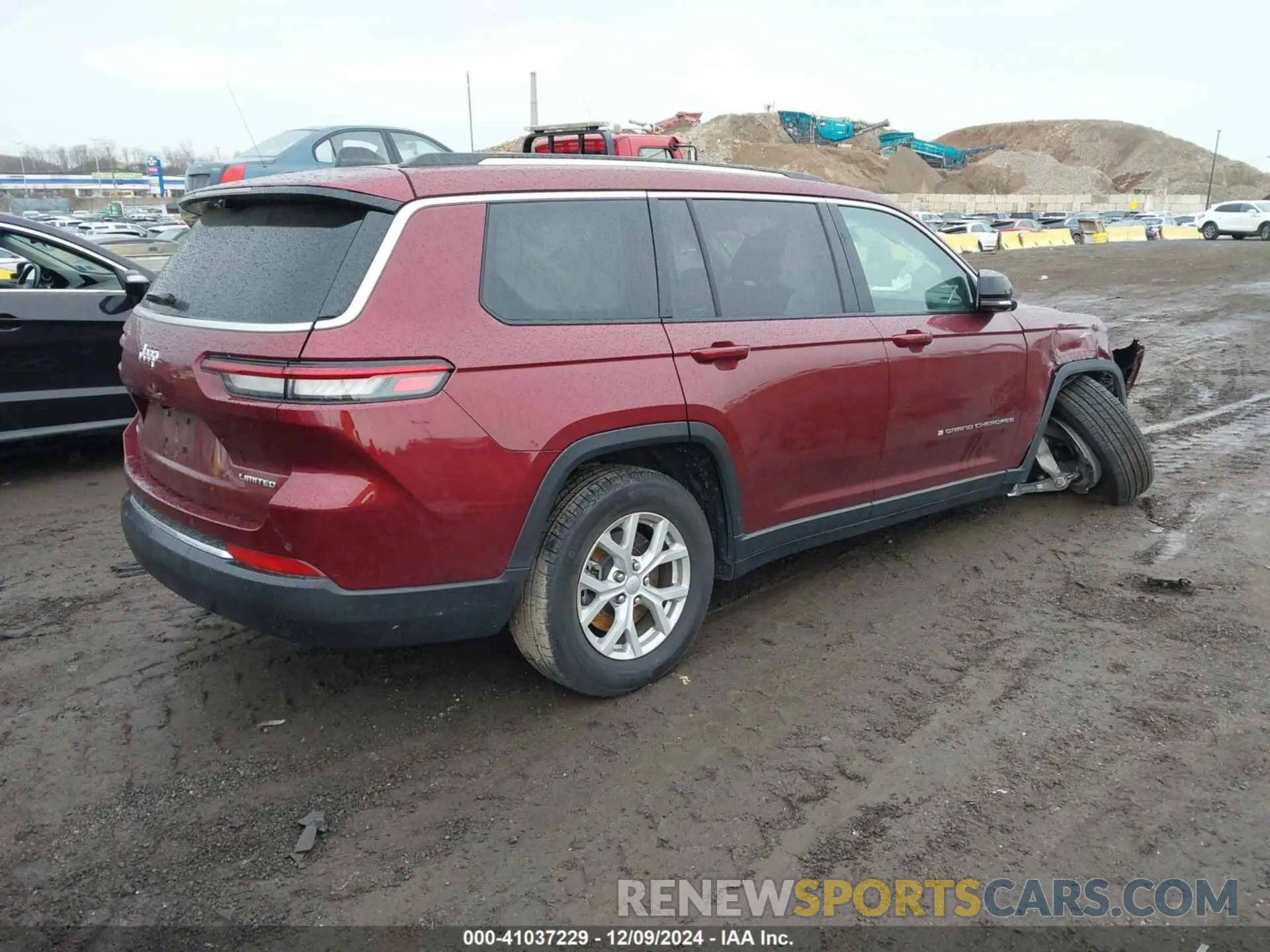 4 fotografías del automóvil dañado 1C4RJKBG9P8888818 JEEP GRAND CHEROKEE L 2023
