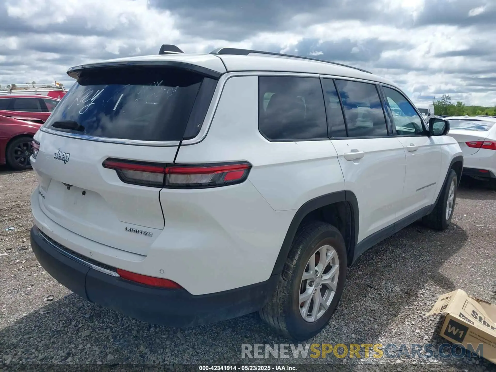 4 fotografías del automóvil dañado 1C4RJKBGXP8780661 JEEP GRAND CHEROKEE L 2023