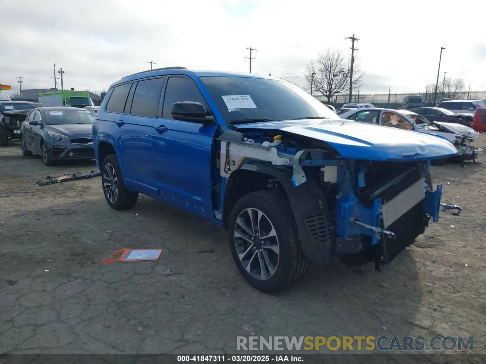 1 fotografías del automóvil dañado 1C4RJKDG0P8731272 JEEP GRAND CHEROKEE L 2023