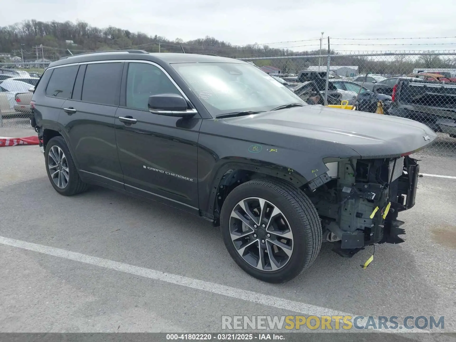 1 fotografías del automóvil dañado 1C4RJKDG6P8718591 JEEP GRAND CHEROKEE L 2023