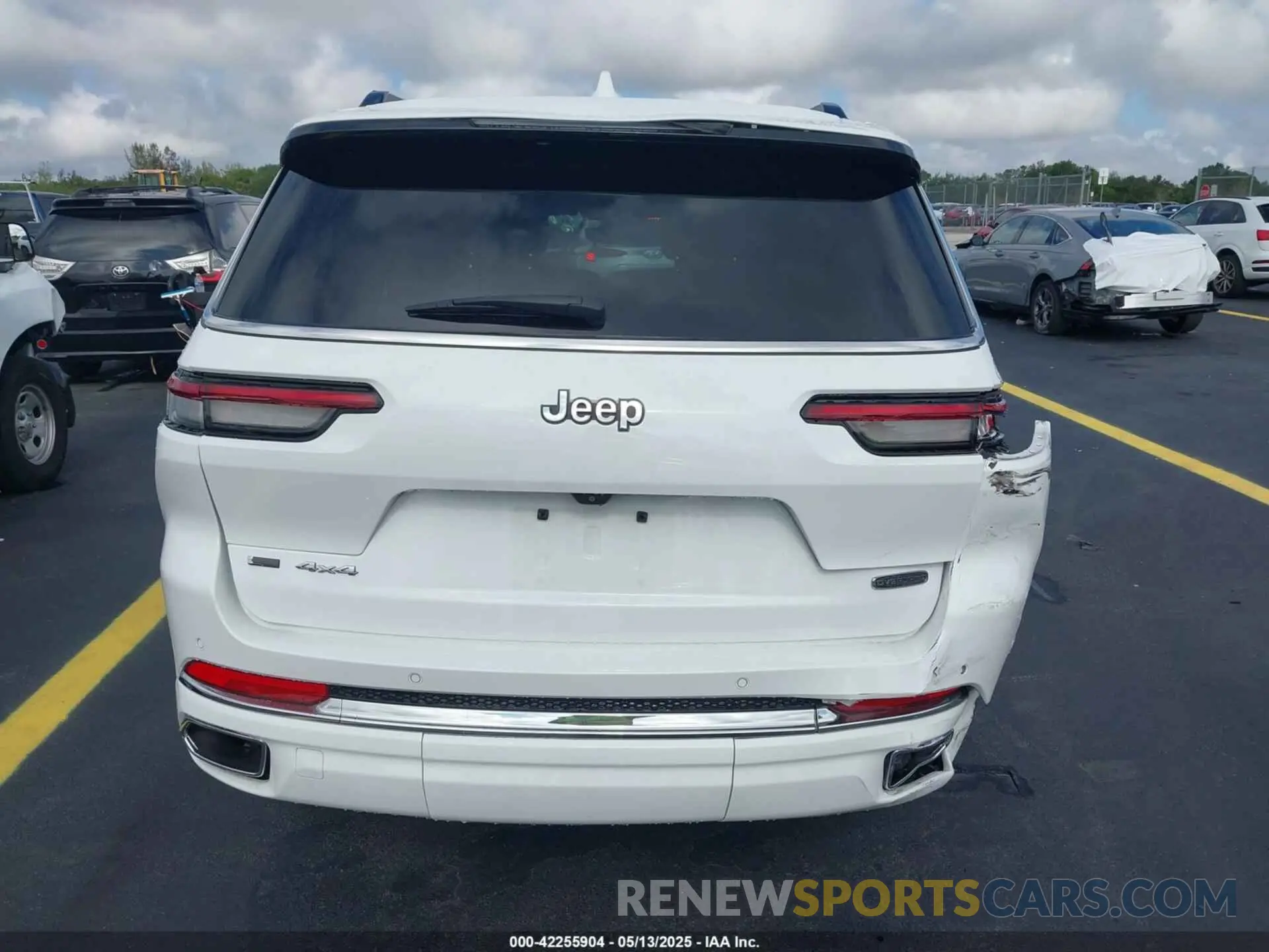 16 fotografías del automóvil dañado 1C4RJKDG9P8737684 JEEP GRAND CHEROKEE L 2023