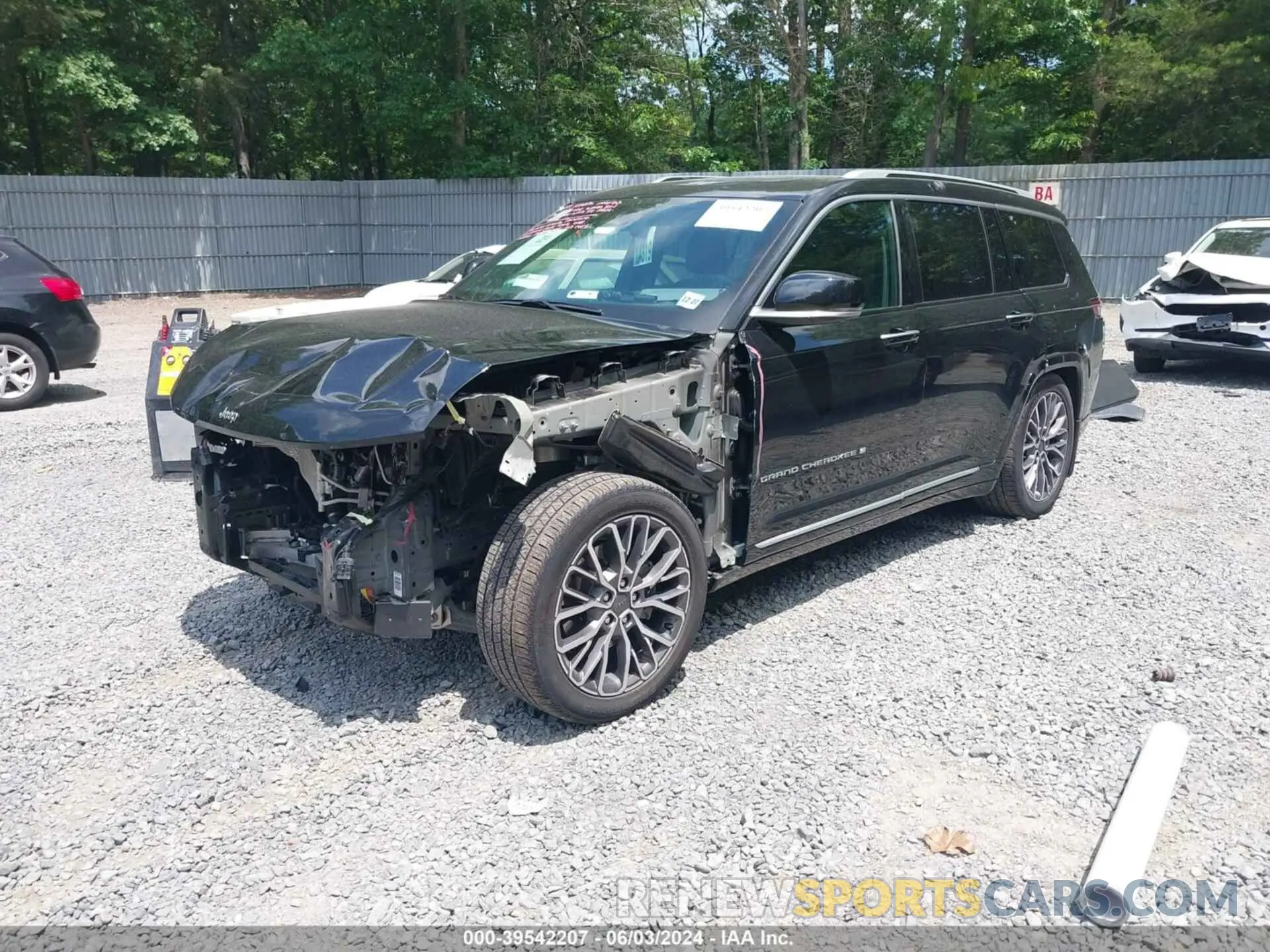 2 fotografías del automóvil dañado 1C4RJKET3P8110118 JEEP GRAND CHEROKEE L 2023