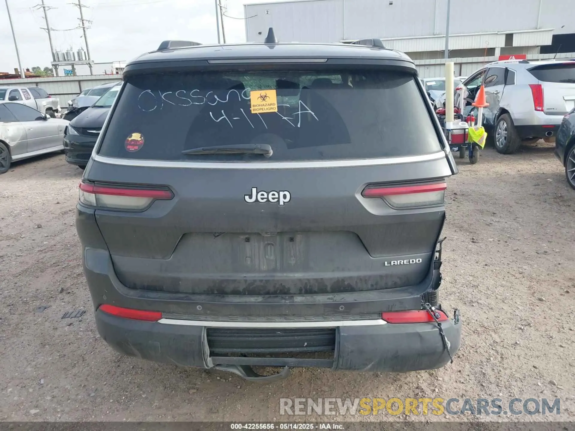 15 fotografías del automóvil dañado 1C4RJJAG7R8559355 JEEP GRAND CHEROKEE L 2024