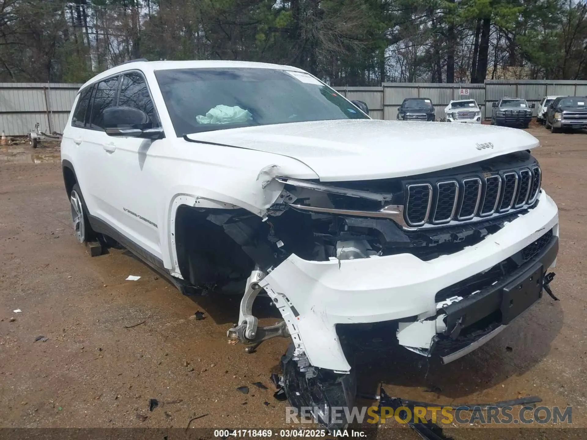 6 fotografías del automóvil dañado 1C4RJJBG0R8531640 JEEP GRAND CHEROKEE L 2024