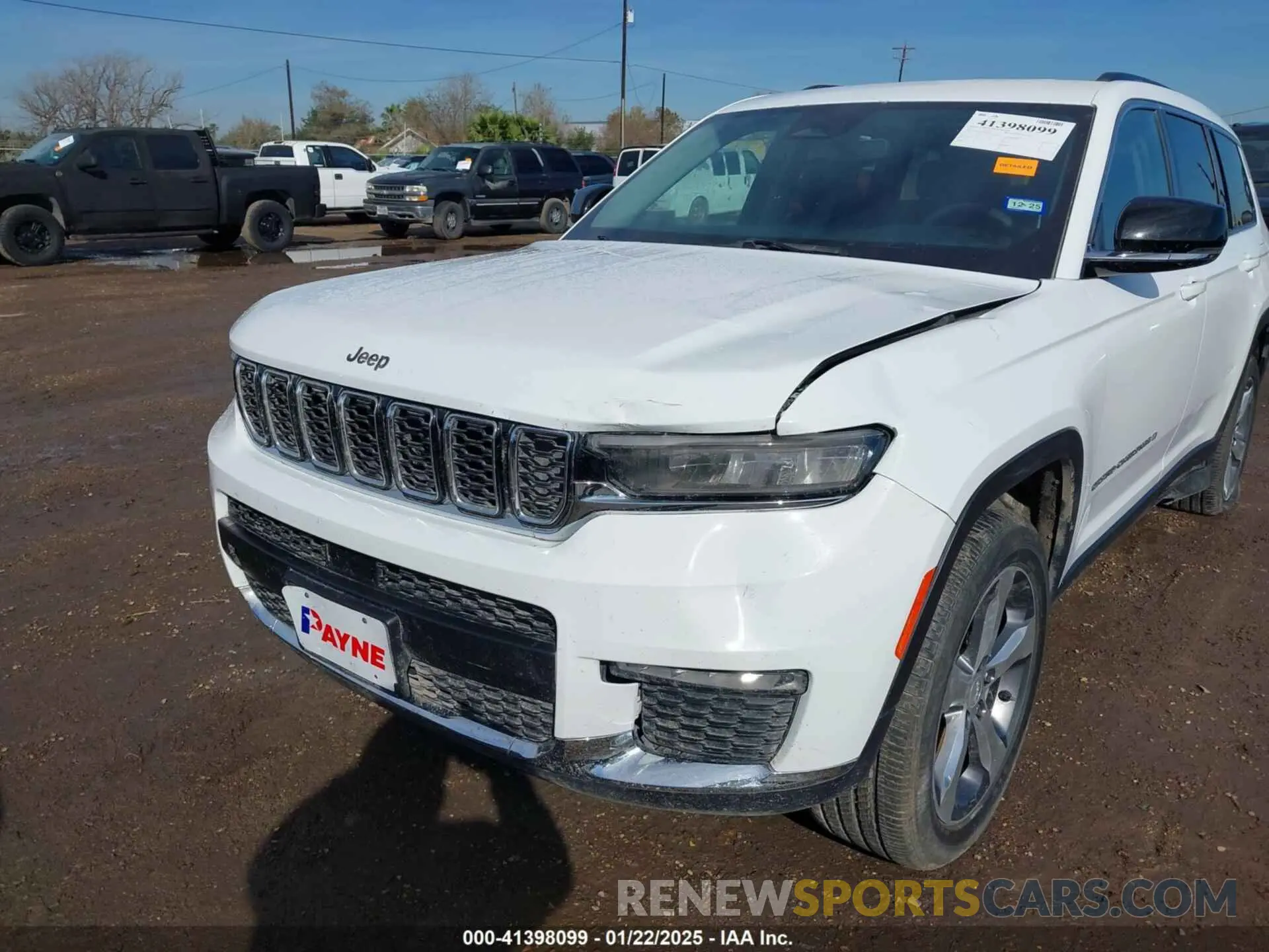 6 fotografías del automóvil dañado 1C4RJJBG0R8945534 JEEP GRAND CHEROKEE L 2024