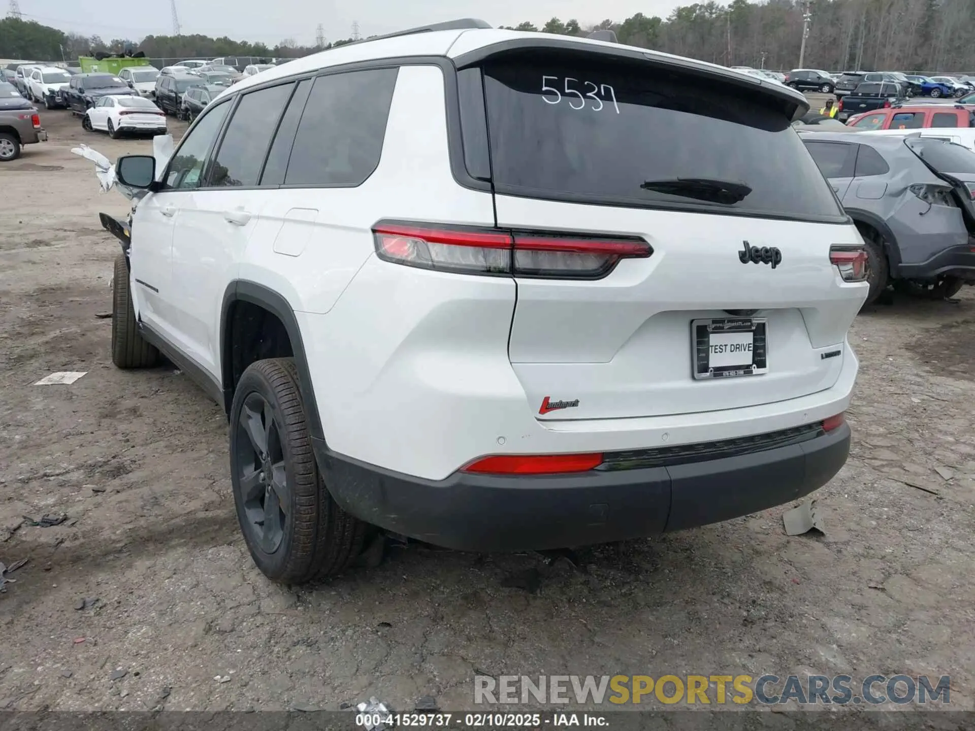 3 fotografías del automóvil dañado 1C4RJJBGXR8525537 JEEP GRAND CHEROKEE L 2024