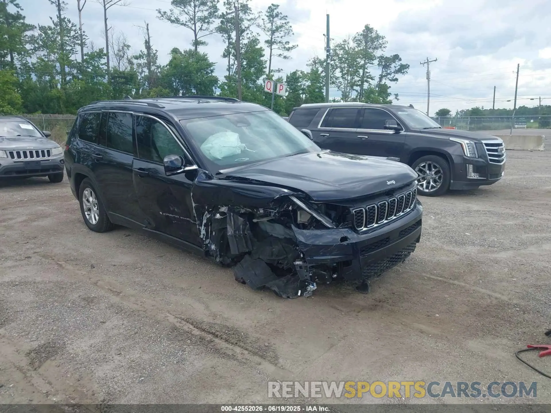 1 fotografías del automóvil dañado 1C4RJJBGXR8922522 JEEP GRAND CHEROKEE L 2024