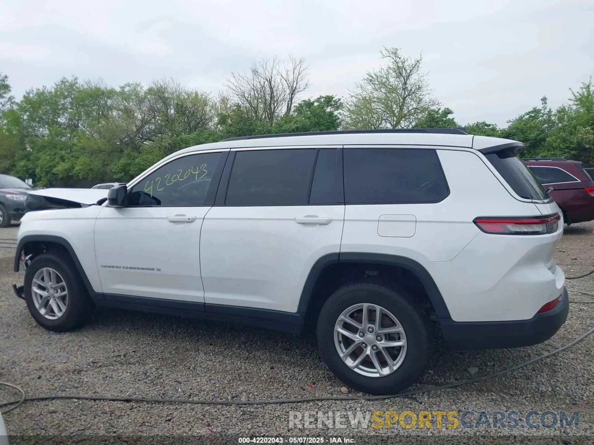 14 fotografías del automóvil dañado 1C4RJKAG0R8614511 JEEP GRAND CHEROKEE L 2024