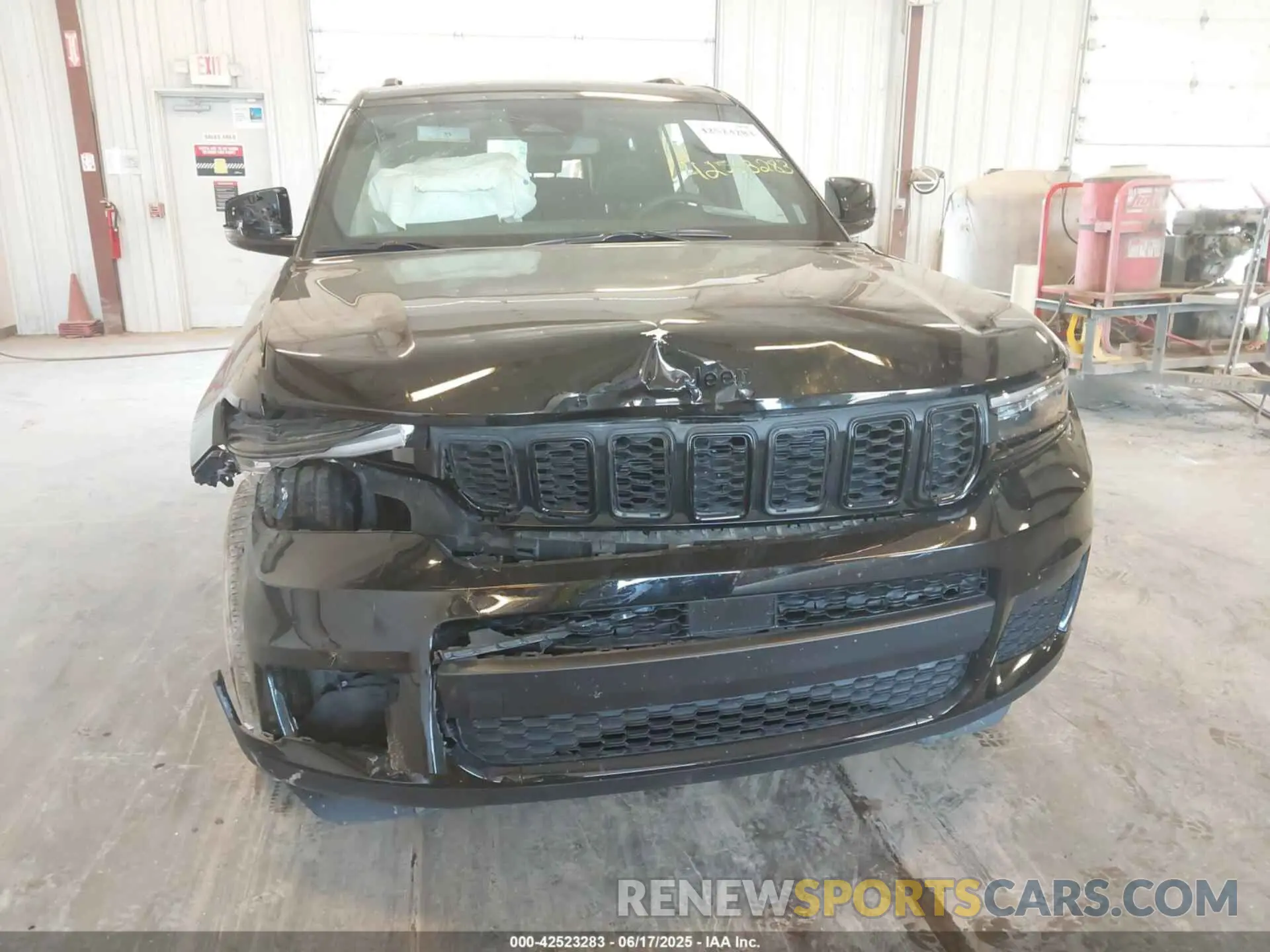 6 fotografías del automóvil dañado 1C4RJKAG3R8508859 JEEP GRAND CHEROKEE L 2024