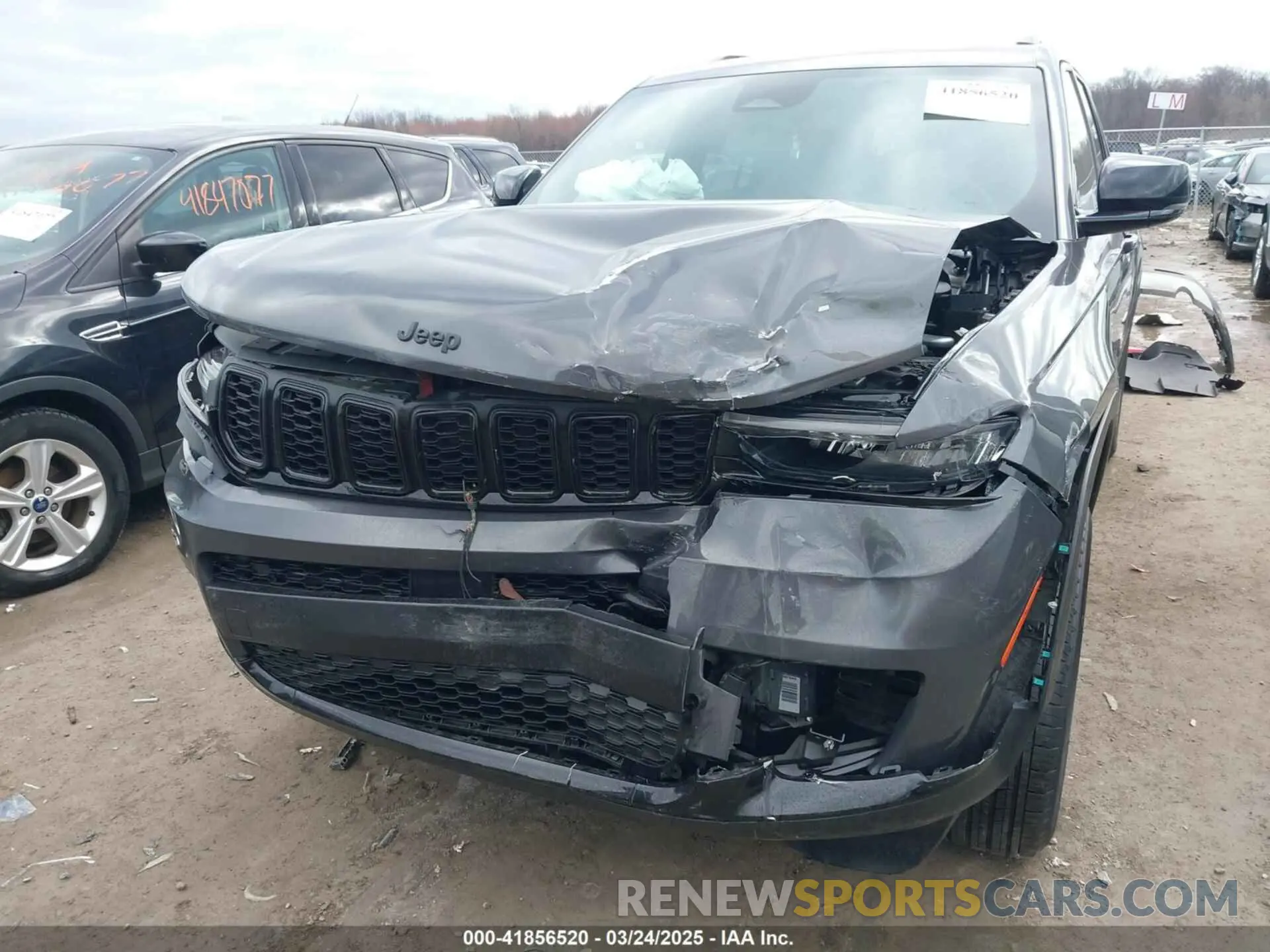 6 fotografías del automóvil dañado 1C4RJKAG3R8529033 JEEP GRAND CHEROKEE L 2024