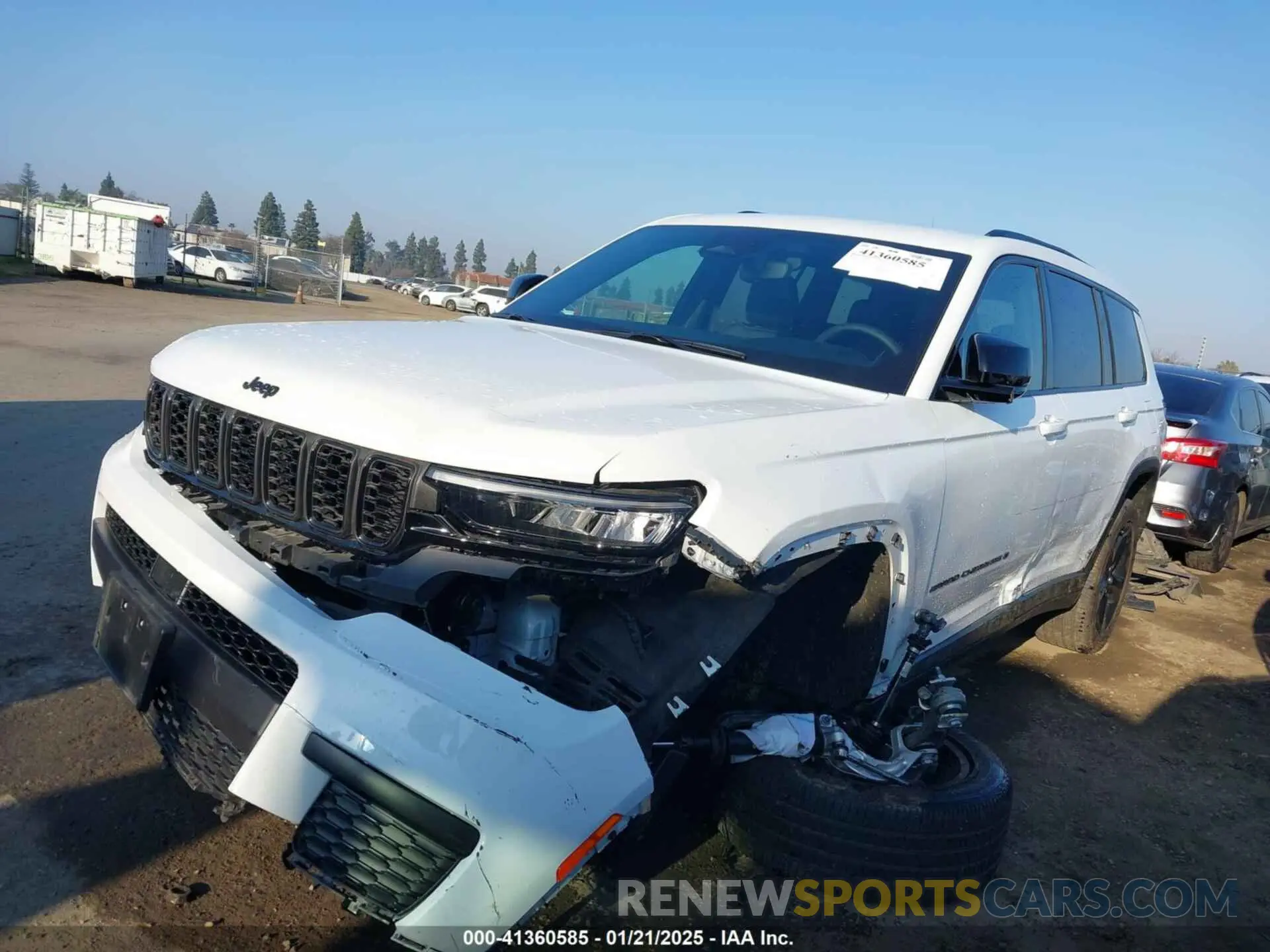 14 fotografías del automóvil dañado 1C4RJKAG4R8575664 JEEP GRAND CHEROKEE L 2024