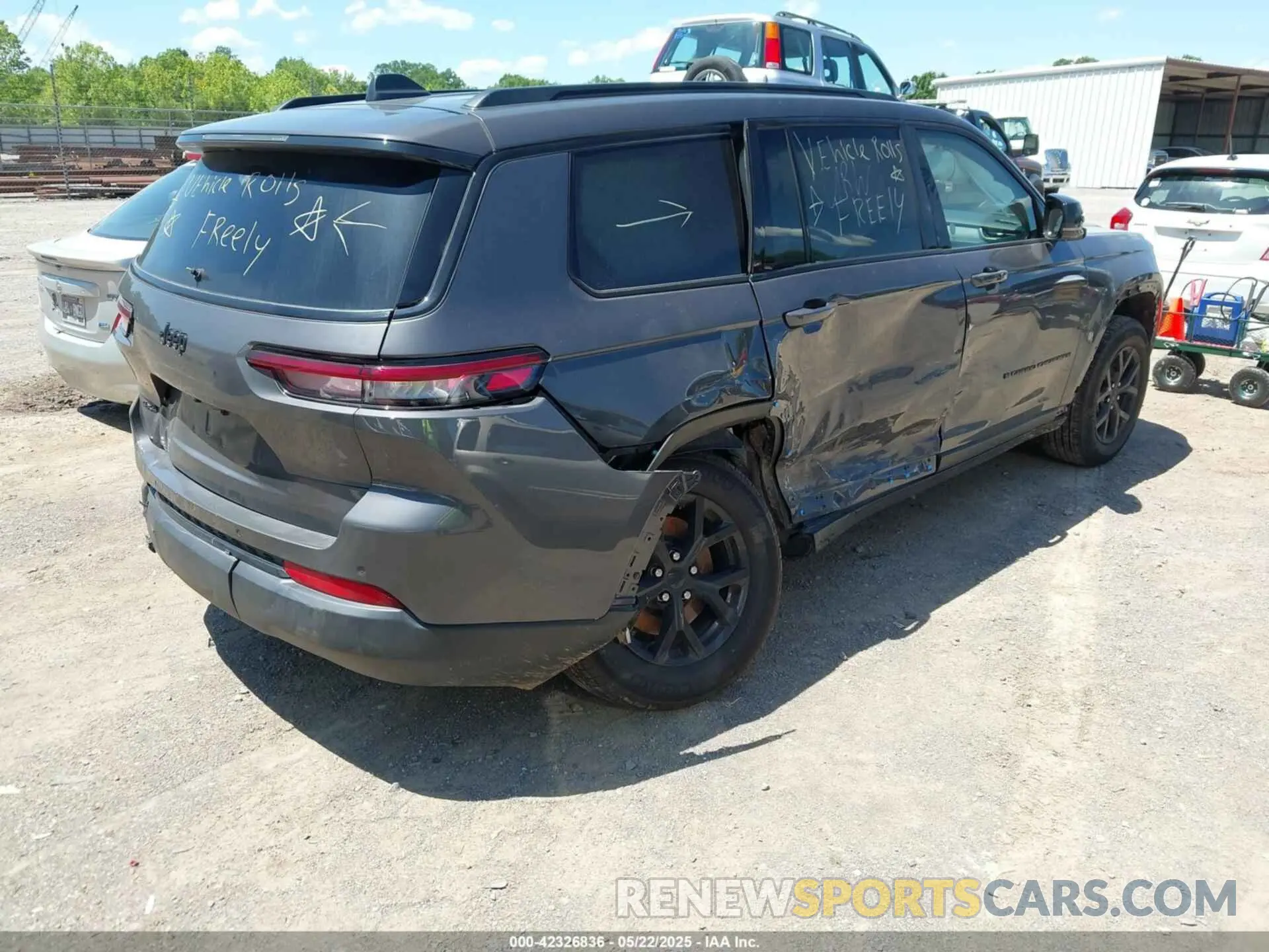 4 fotografías del automóvil dañado 1C4RJKAG5R8558274 JEEP GRAND CHEROKEE L 2024