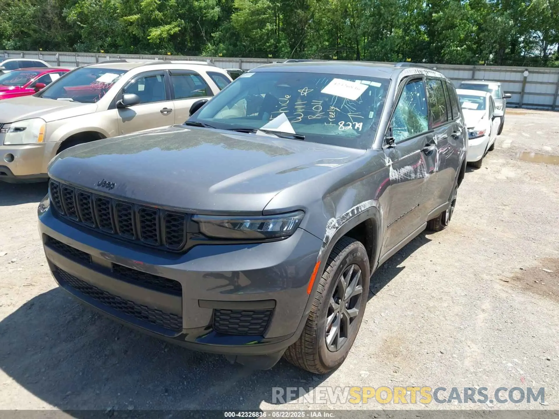 6 fotografías del automóvil dañado 1C4RJKAG5R8558274 JEEP GRAND CHEROKEE L 2024