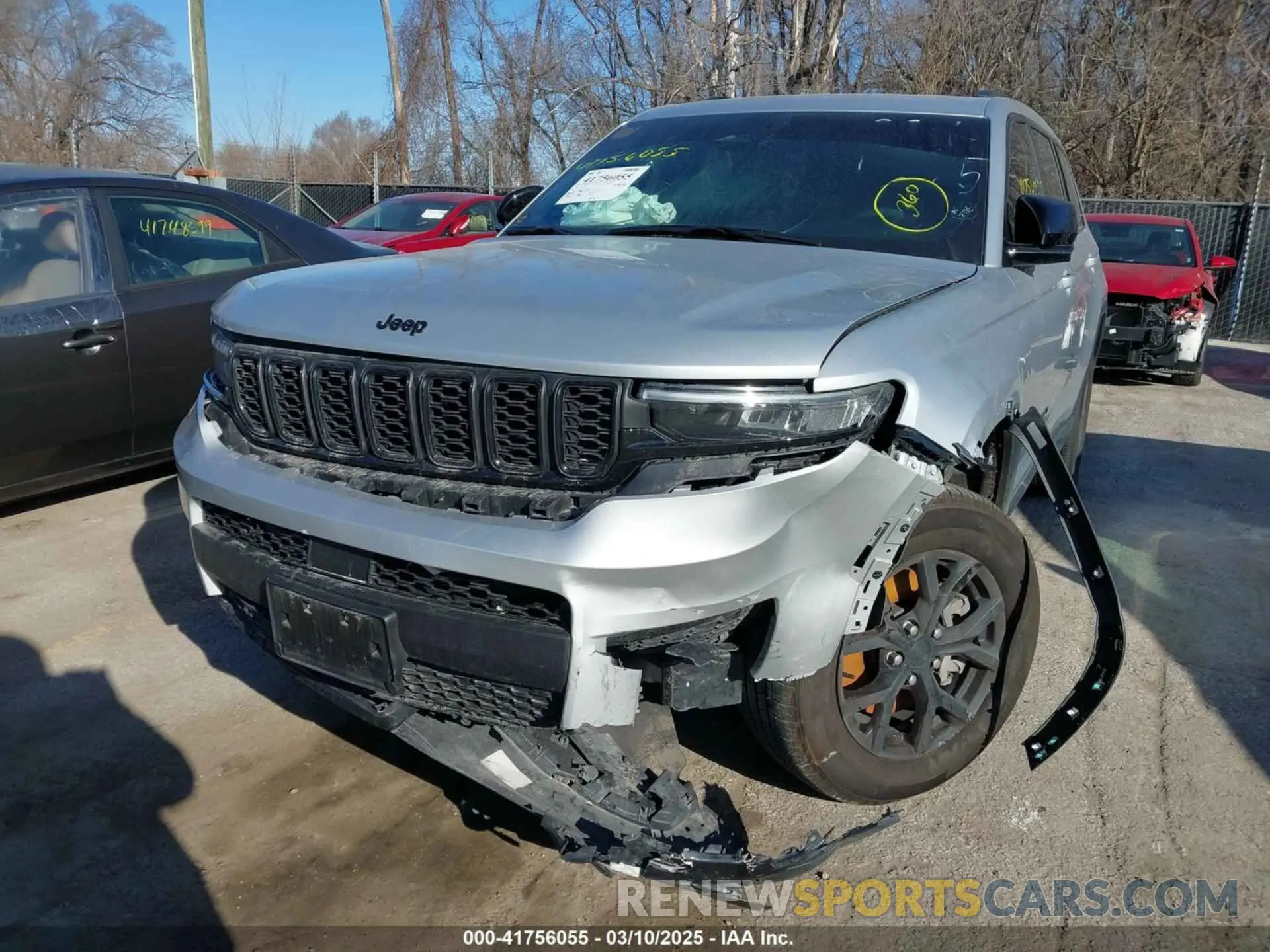 6 fotografías del automóvil dañado 1C4RJKAG6R8508242 JEEP GRAND CHEROKEE L 2024