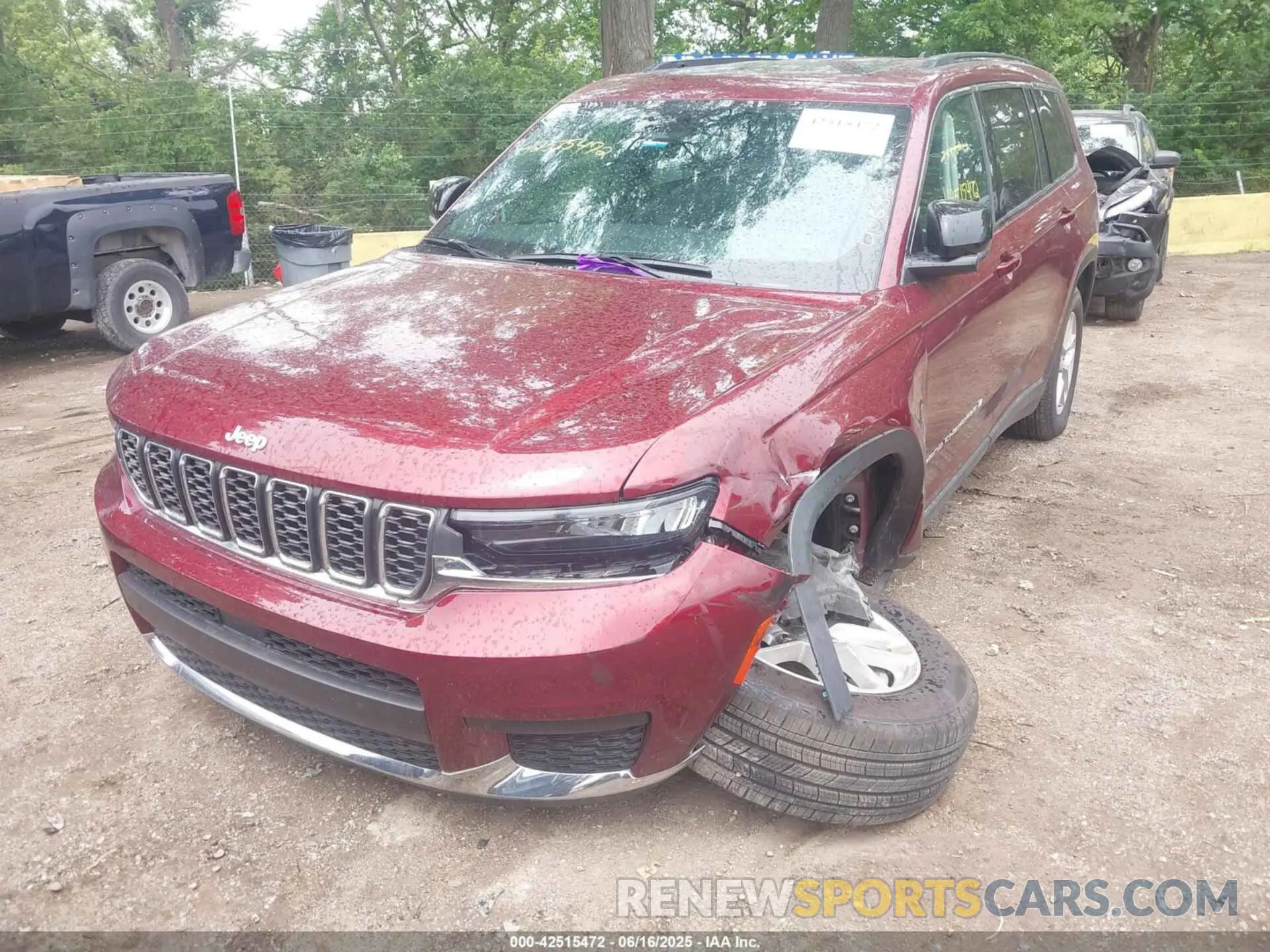 2 fotografías del automóvil dañado 1C4RJKAG8R8528766 JEEP GRAND CHEROKEE L 2024