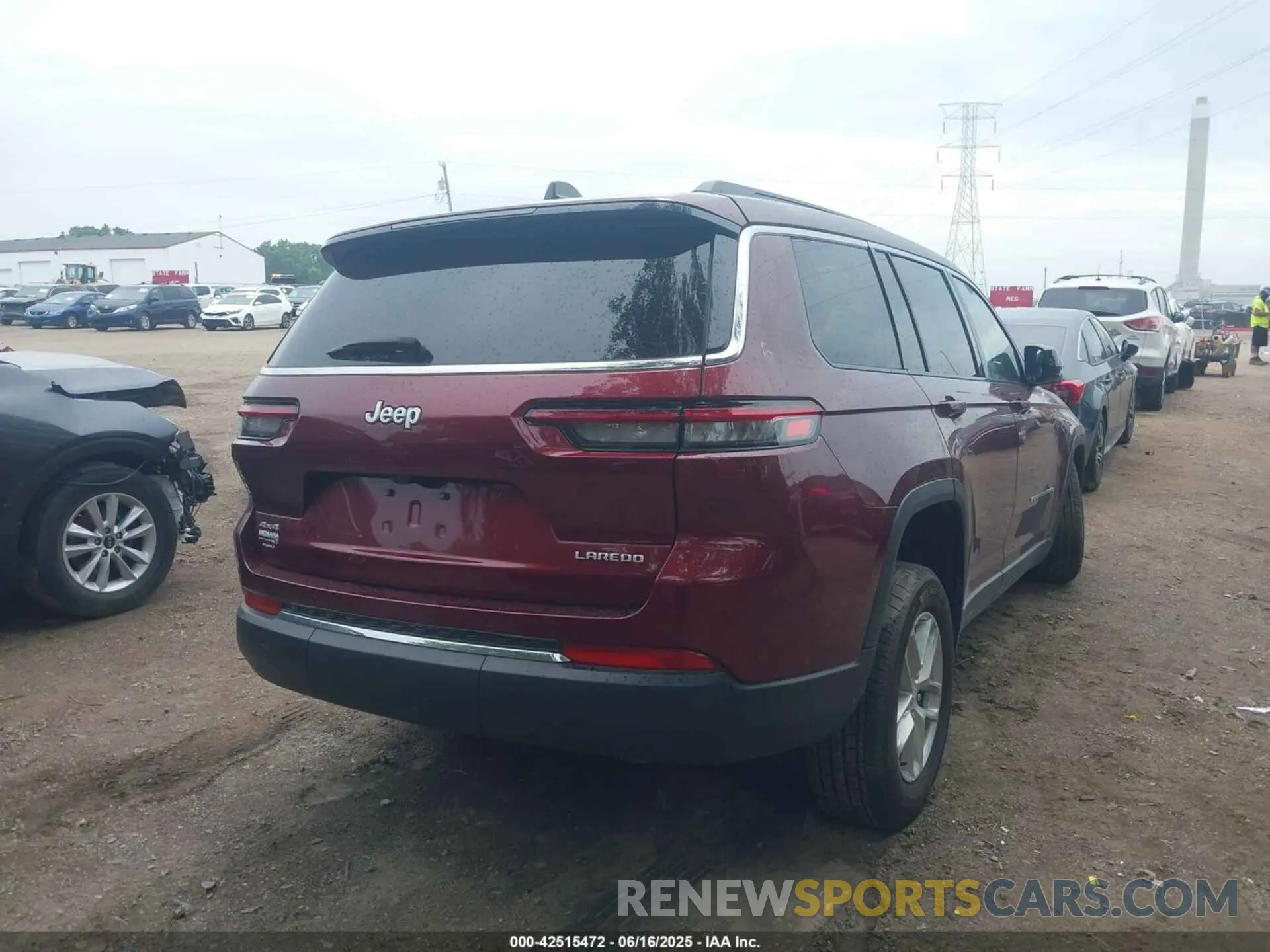 4 fotografías del automóvil dañado 1C4RJKAG8R8528766 JEEP GRAND CHEROKEE L 2024