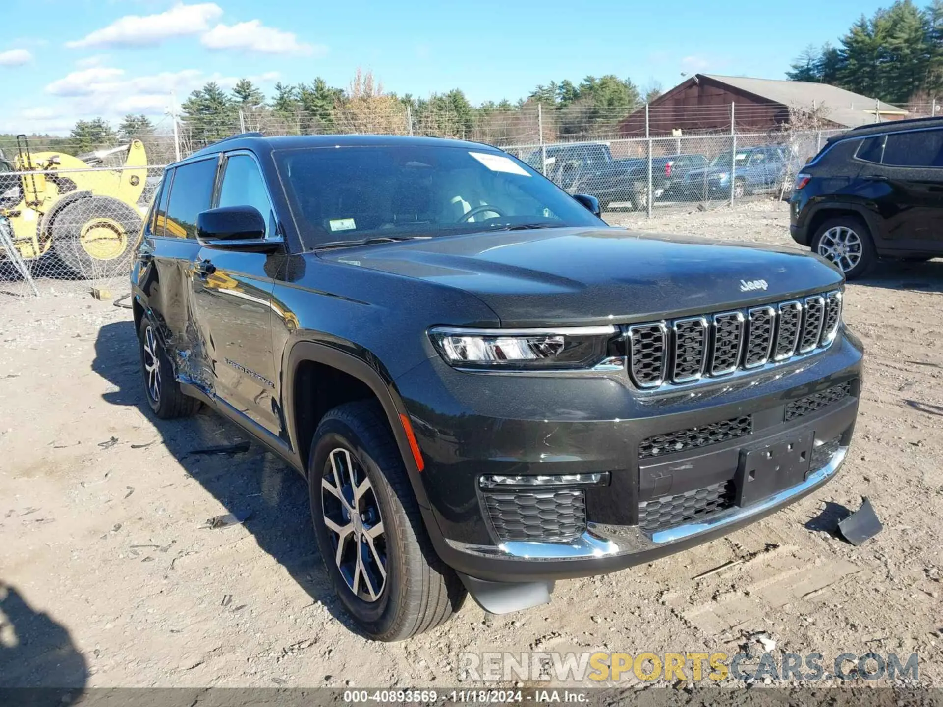 1 fotografías del automóvil dañado 1C4RJKBG3R8524008 JEEP GRAND CHEROKEE L 2024