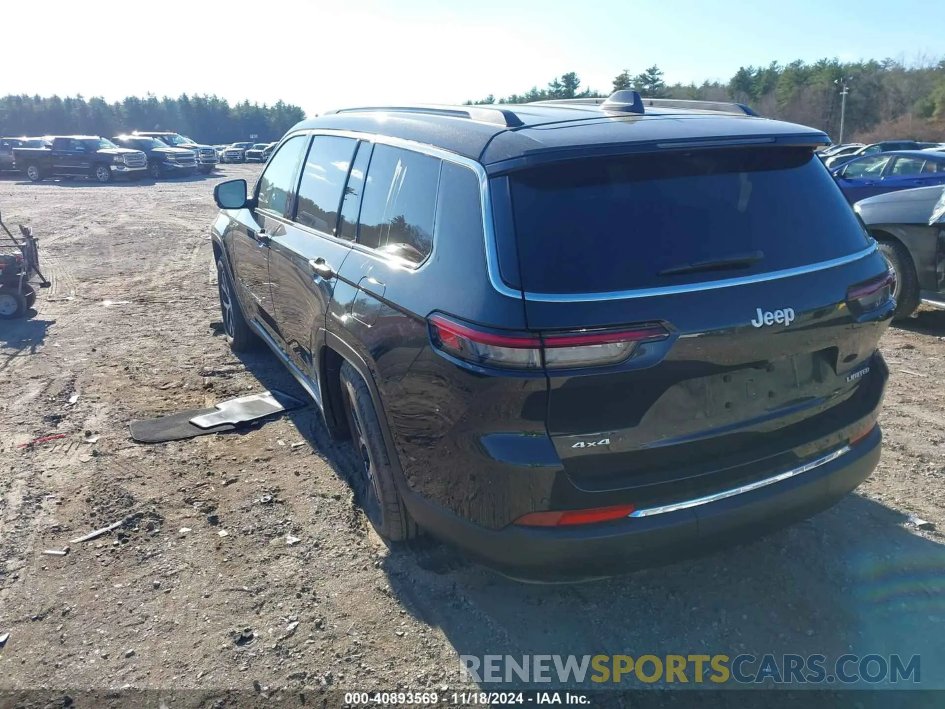 3 fotografías del automóvil dañado 1C4RJKBG3R8524008 JEEP GRAND CHEROKEE L 2024