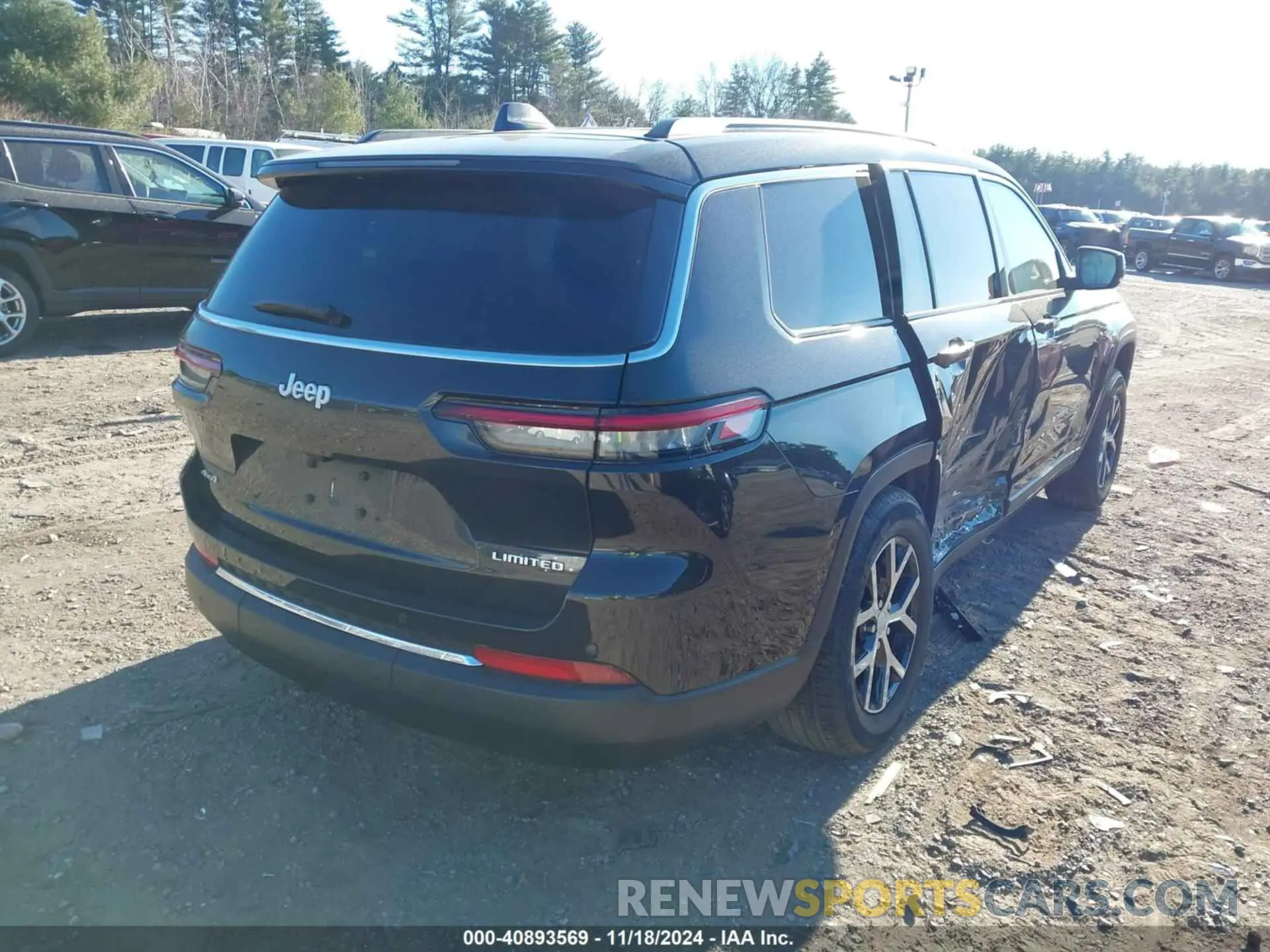 4 fotografías del automóvil dañado 1C4RJKBG3R8524008 JEEP GRAND CHEROKEE L 2024